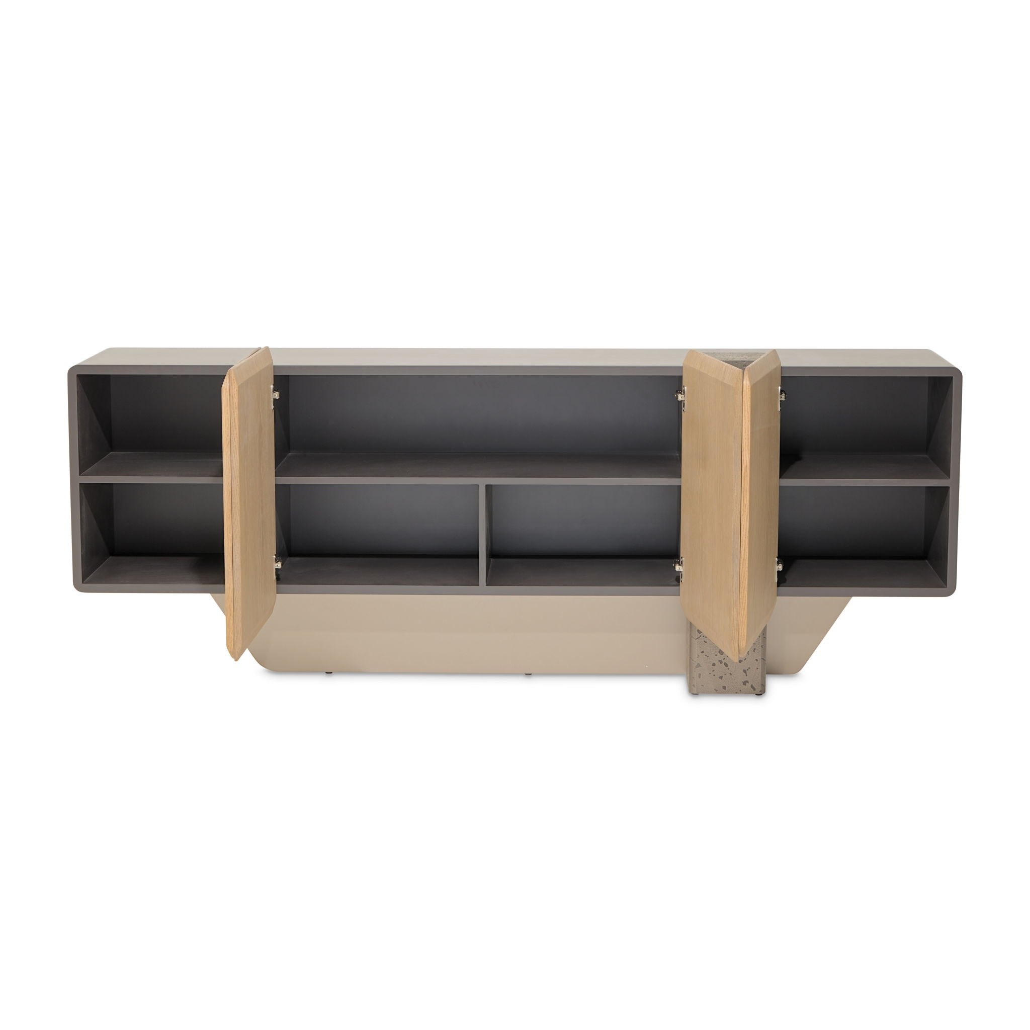 Bristol Point - Console Table - Saddle Brown