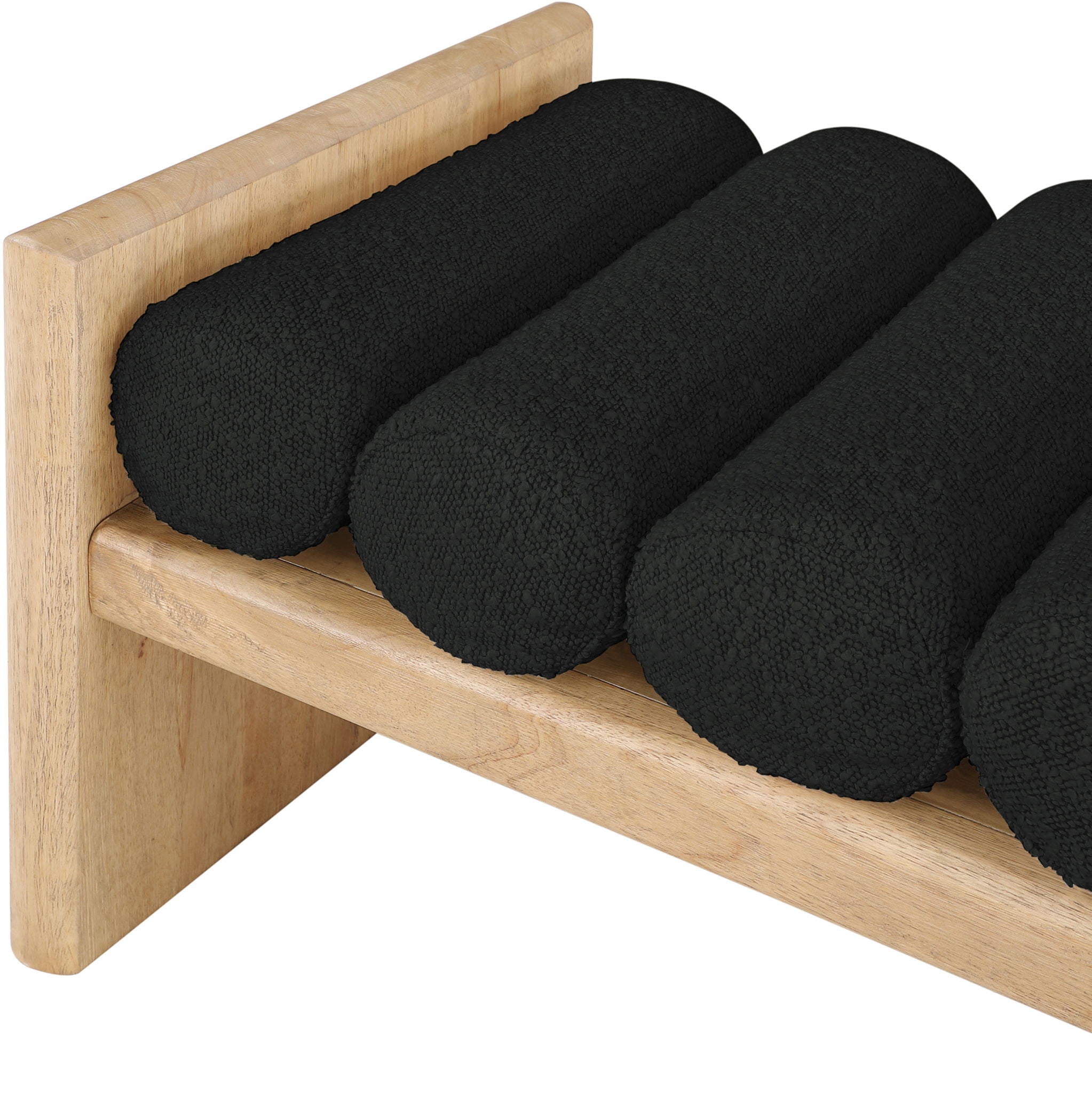Waverly - Bench With Natural Frame