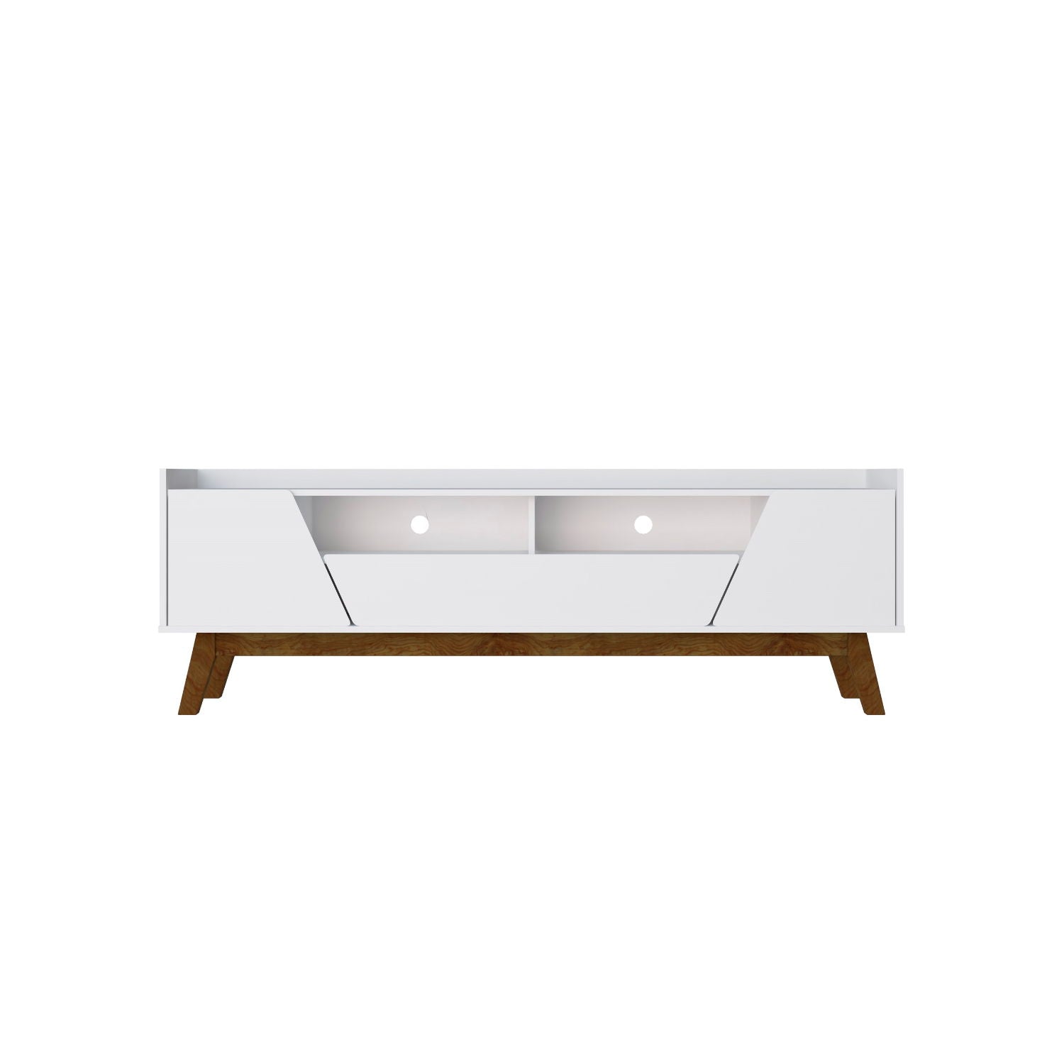 Marcus - TV Stand With 4 Shelves And Soft Close Doors