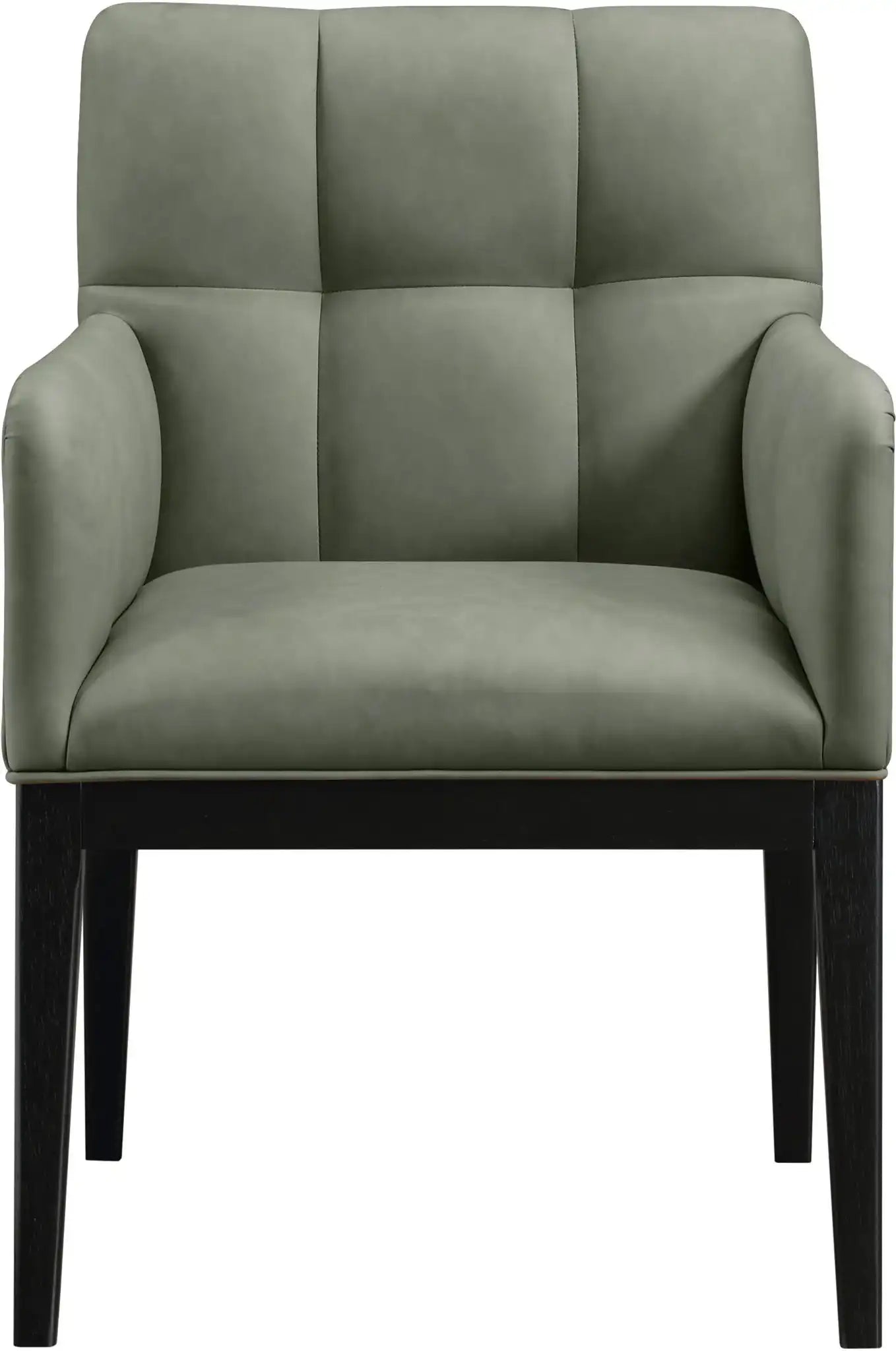 Adrian - Dining Arm Chair (Set of 2) - Black Legs