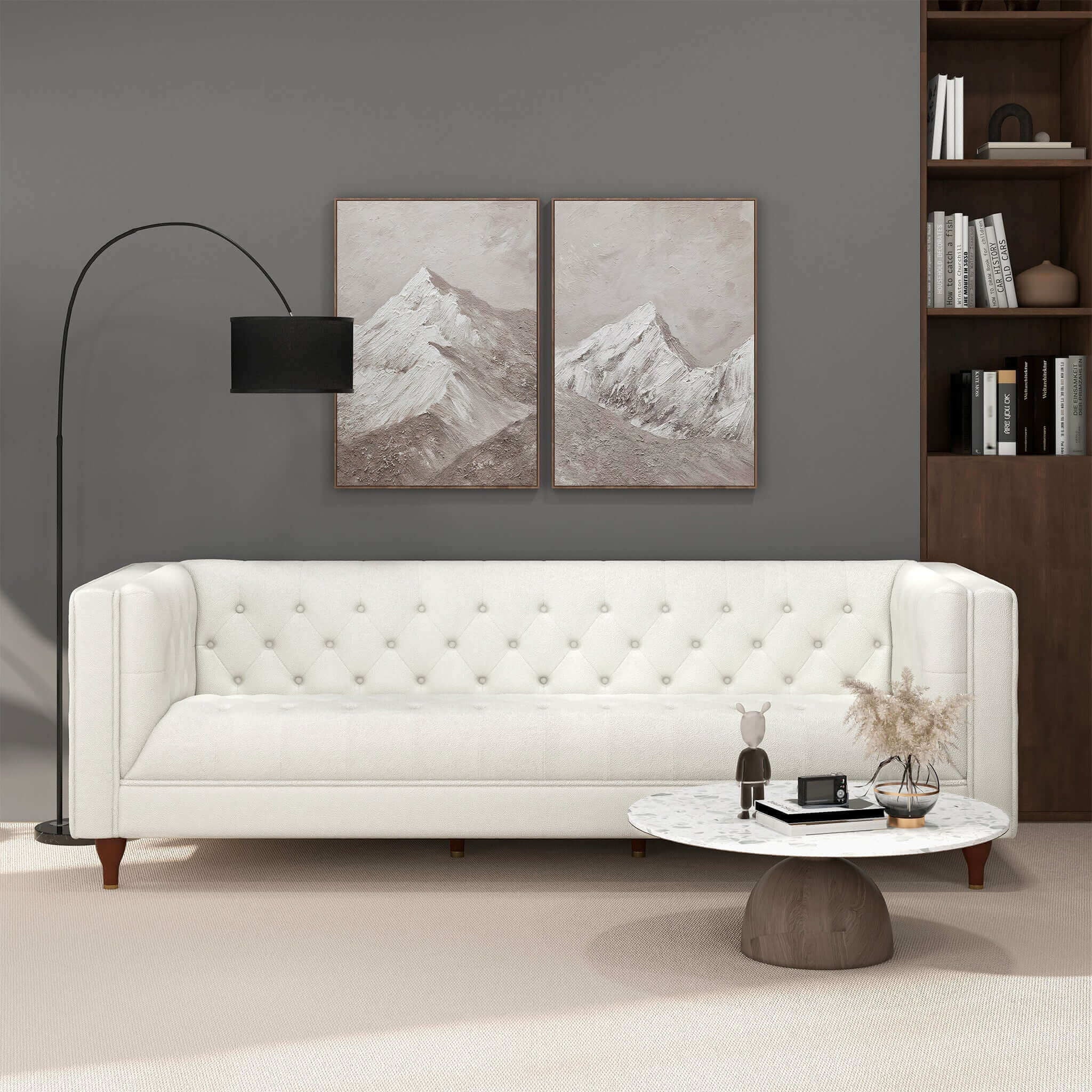 Evelyn - Mid-Century Luxury Chesterfield Sofa
