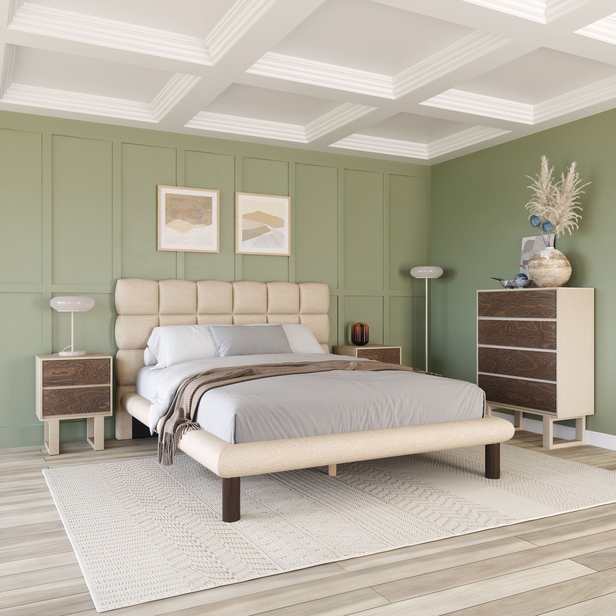 Placid - Upholstered Bed