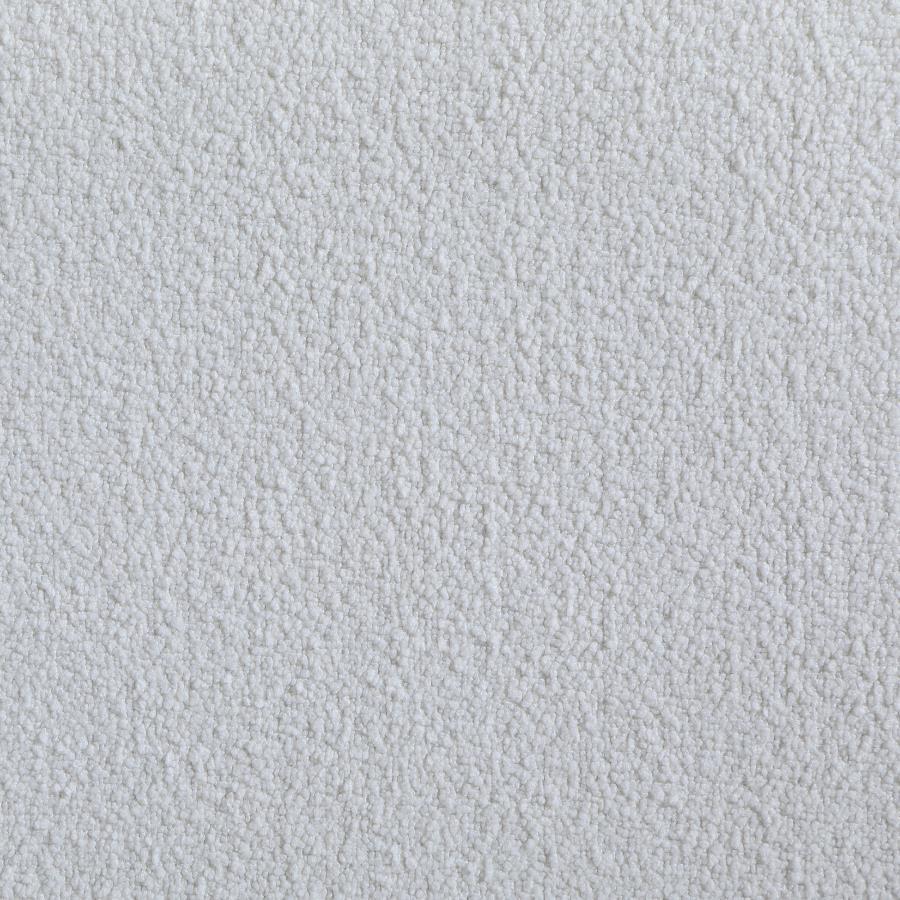 Marielle - Queen Headboard LED Panel Bed - Distressed White