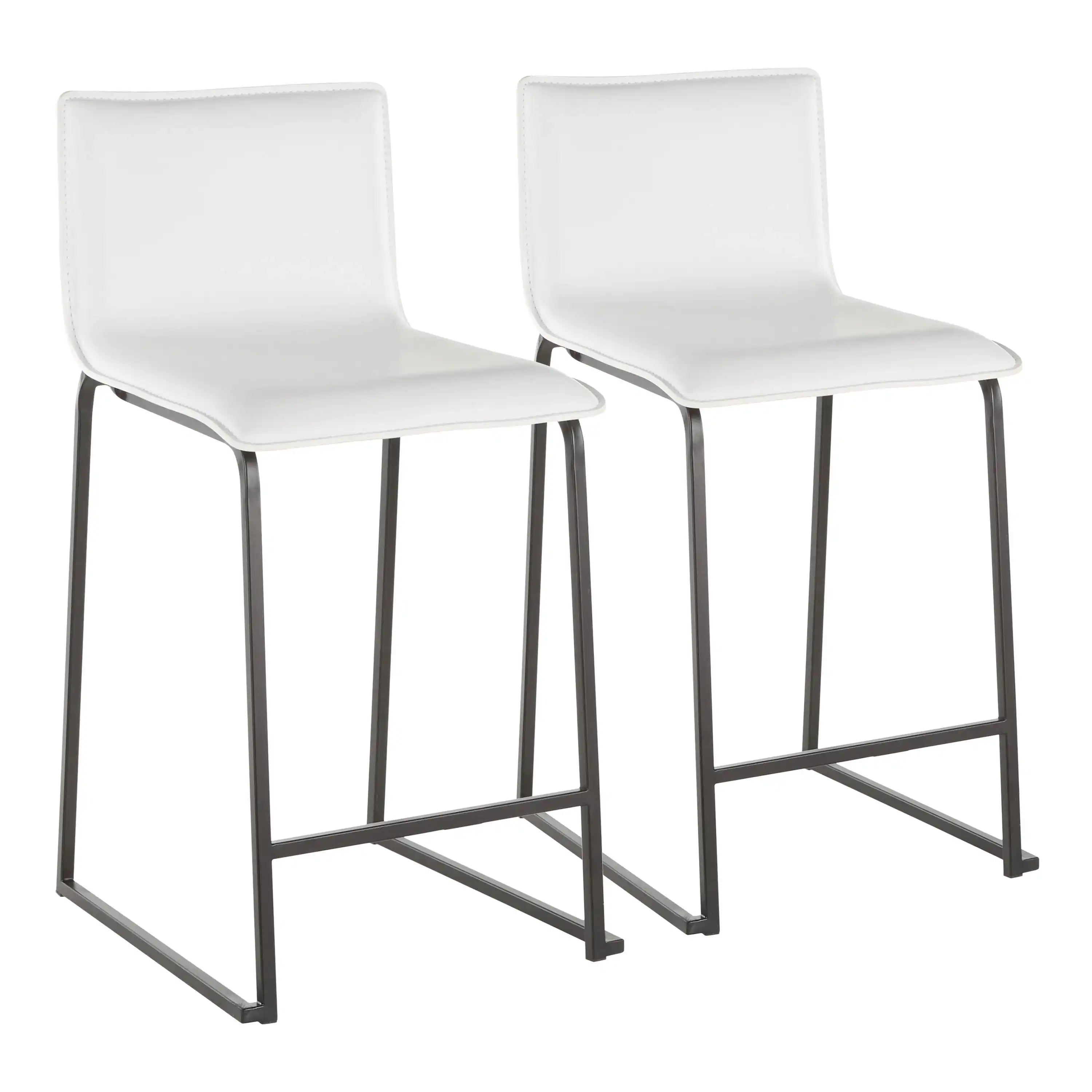 Mara - Upholstered Contemporary Counter Stool (Set of 2) - Best Buy Furniture