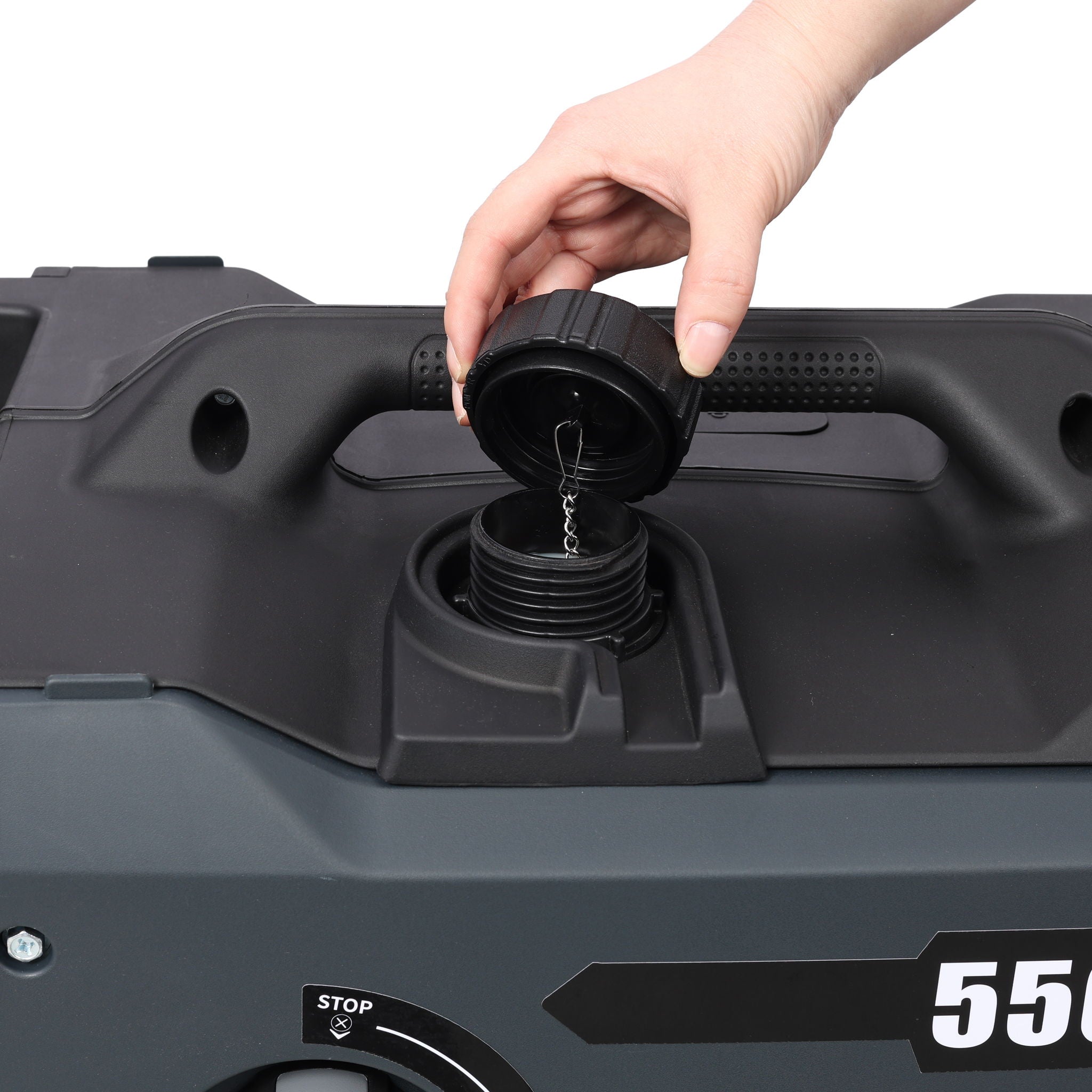 Super Quiet Inverter Generator 5.5Kw Portable Dual Fuel Electric & Remote Start Aluminium