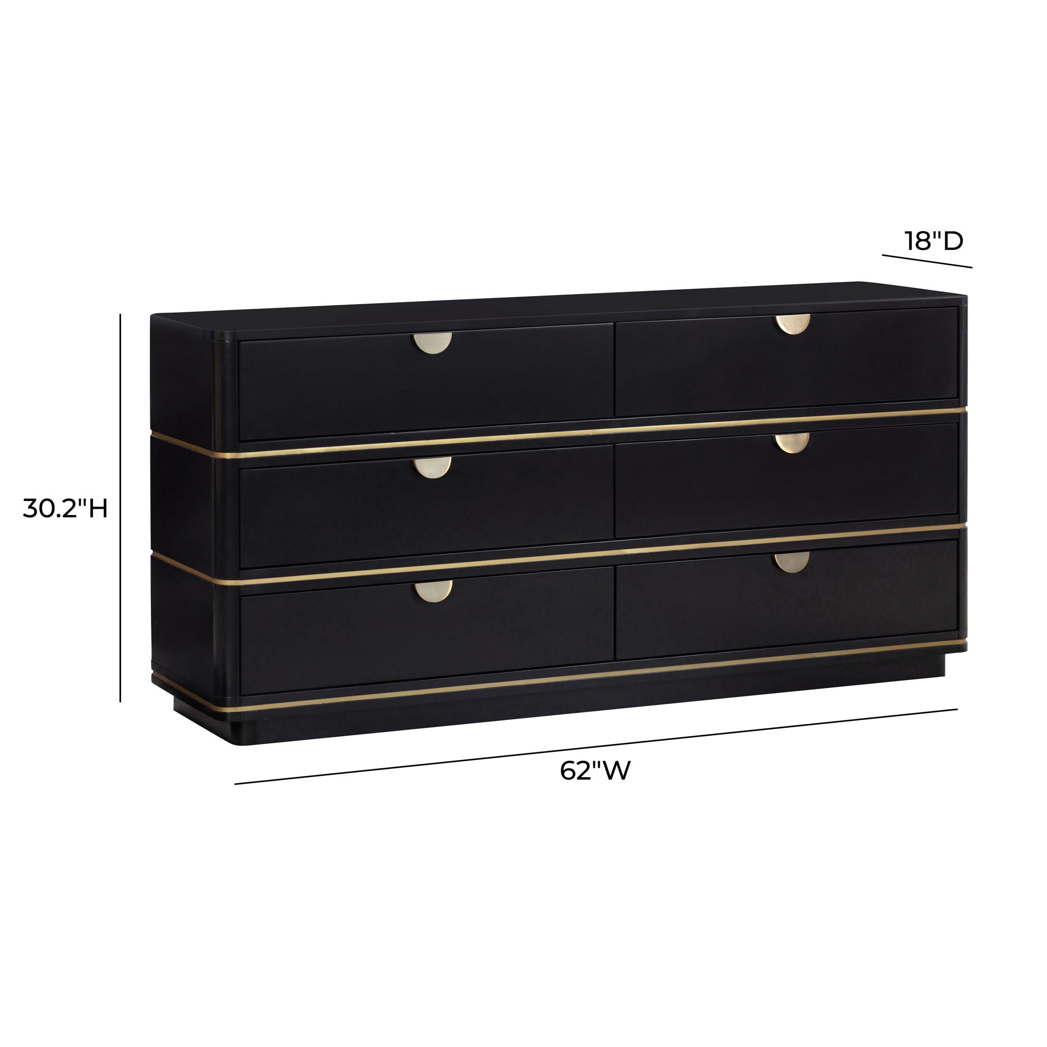 Julieta - 6 Drawer Dresser