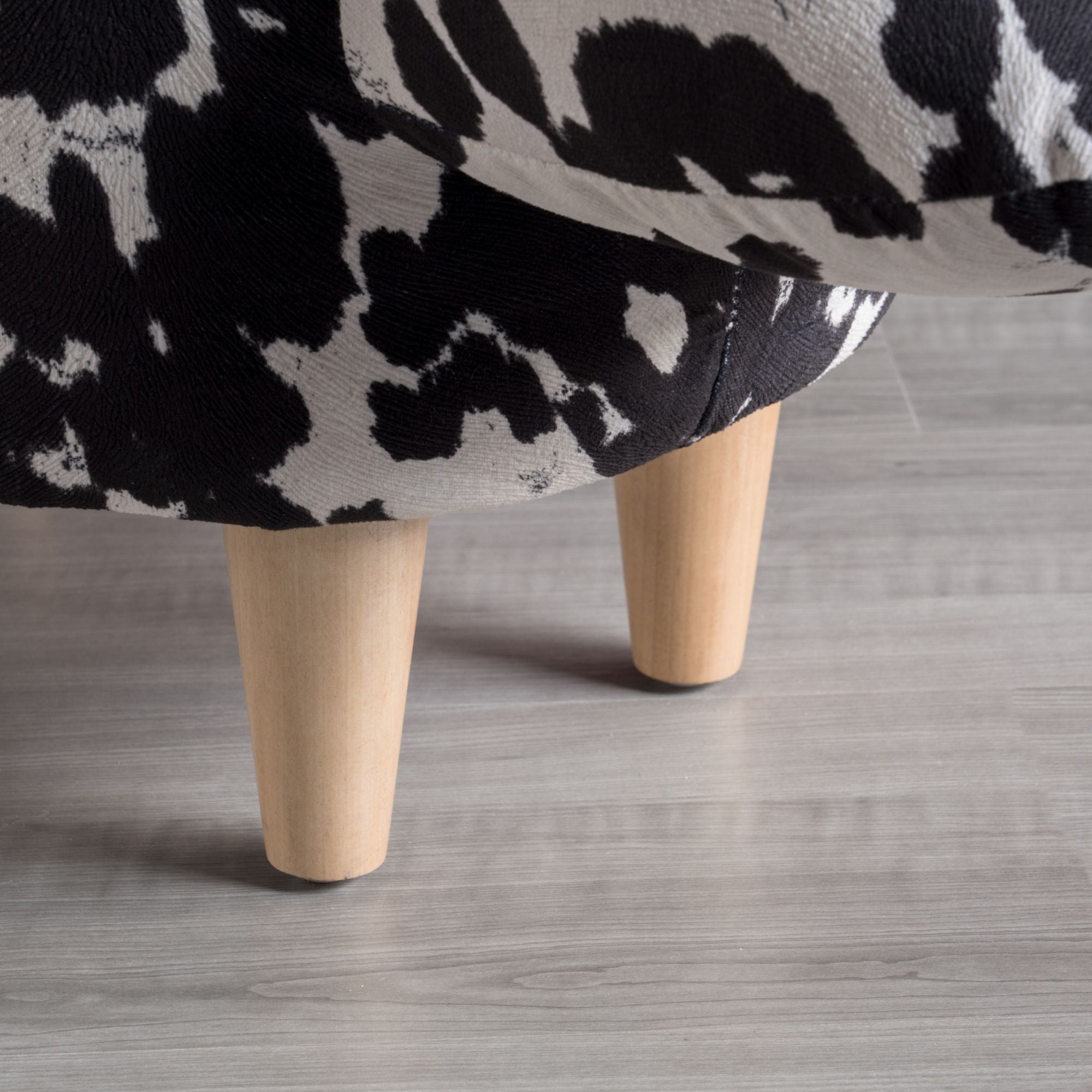 Cow Shaped Ottoman Footstool