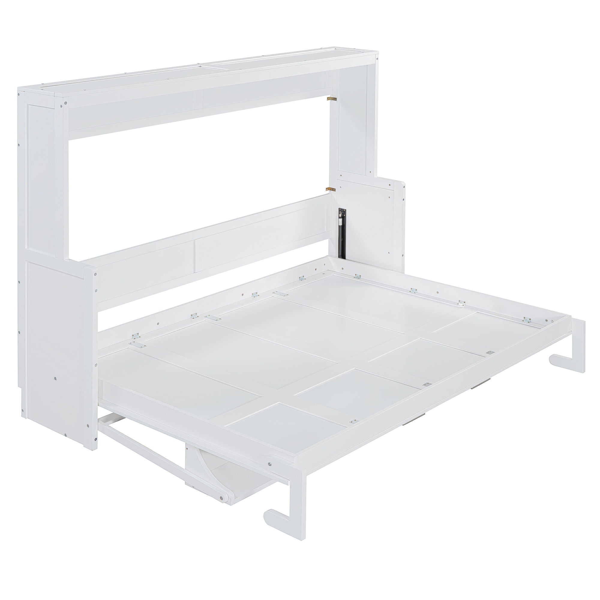 Murphy Bed With Hydraulic Lift & Desk Design