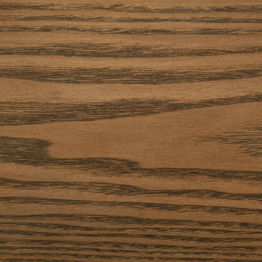Franklin - 5 Piece Round Dining Table Set - Gray And Dark Oak