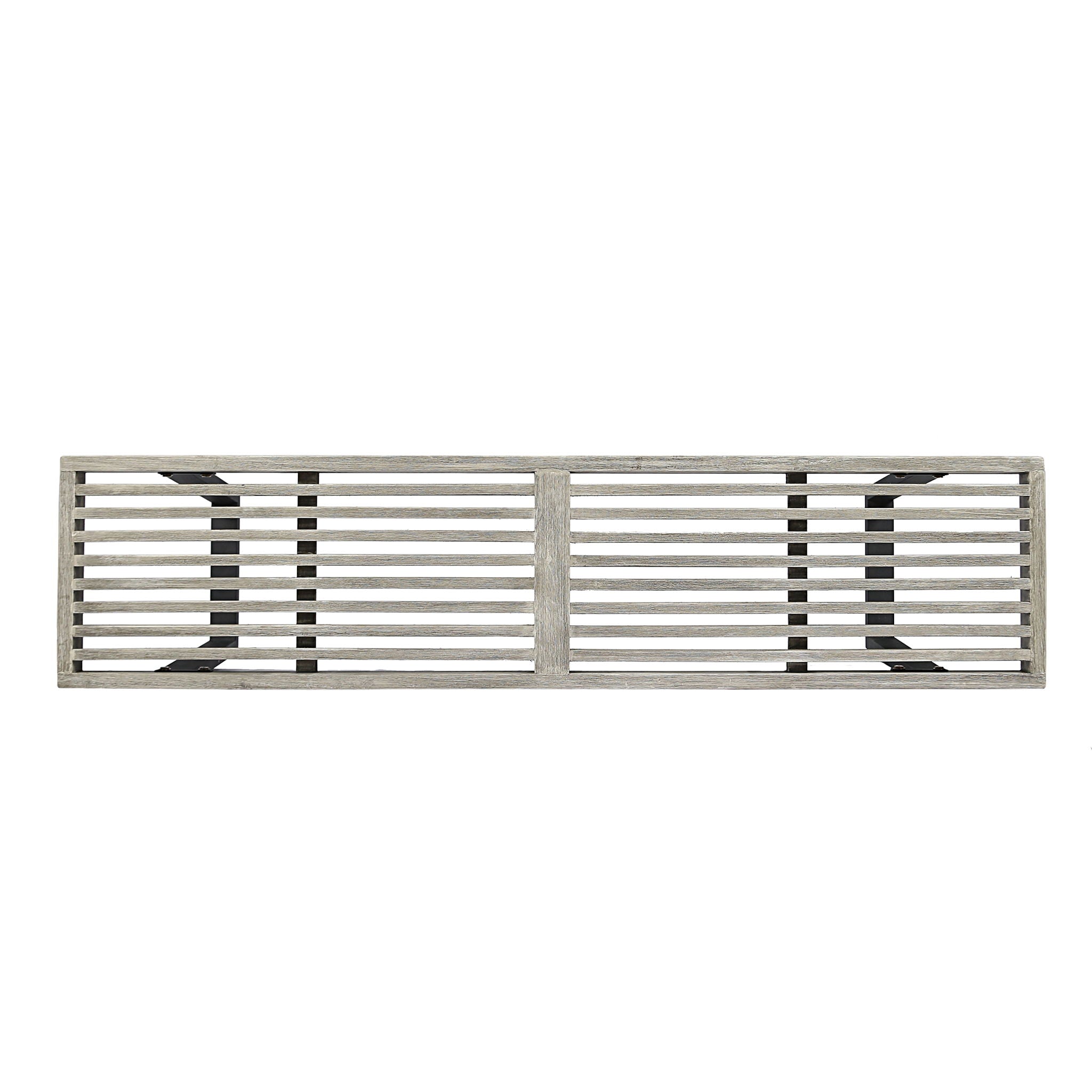 Intrinsic - Outdoor Dining Bench With Slat Top