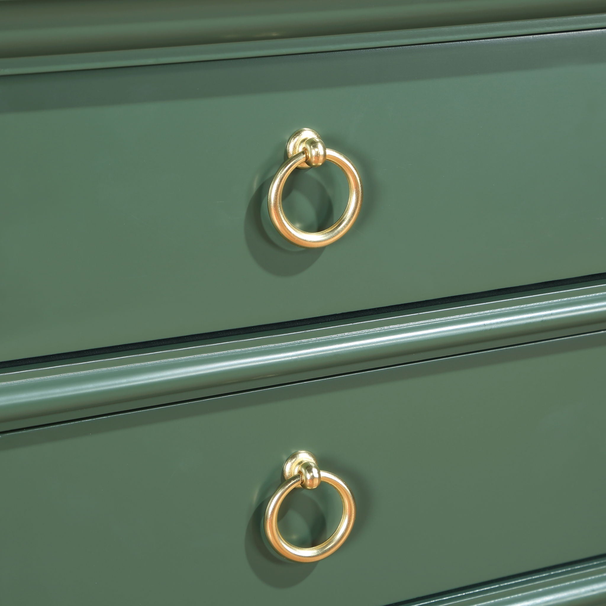 Carmona - 2 Drawer Tray Top Nightstand Pulls
