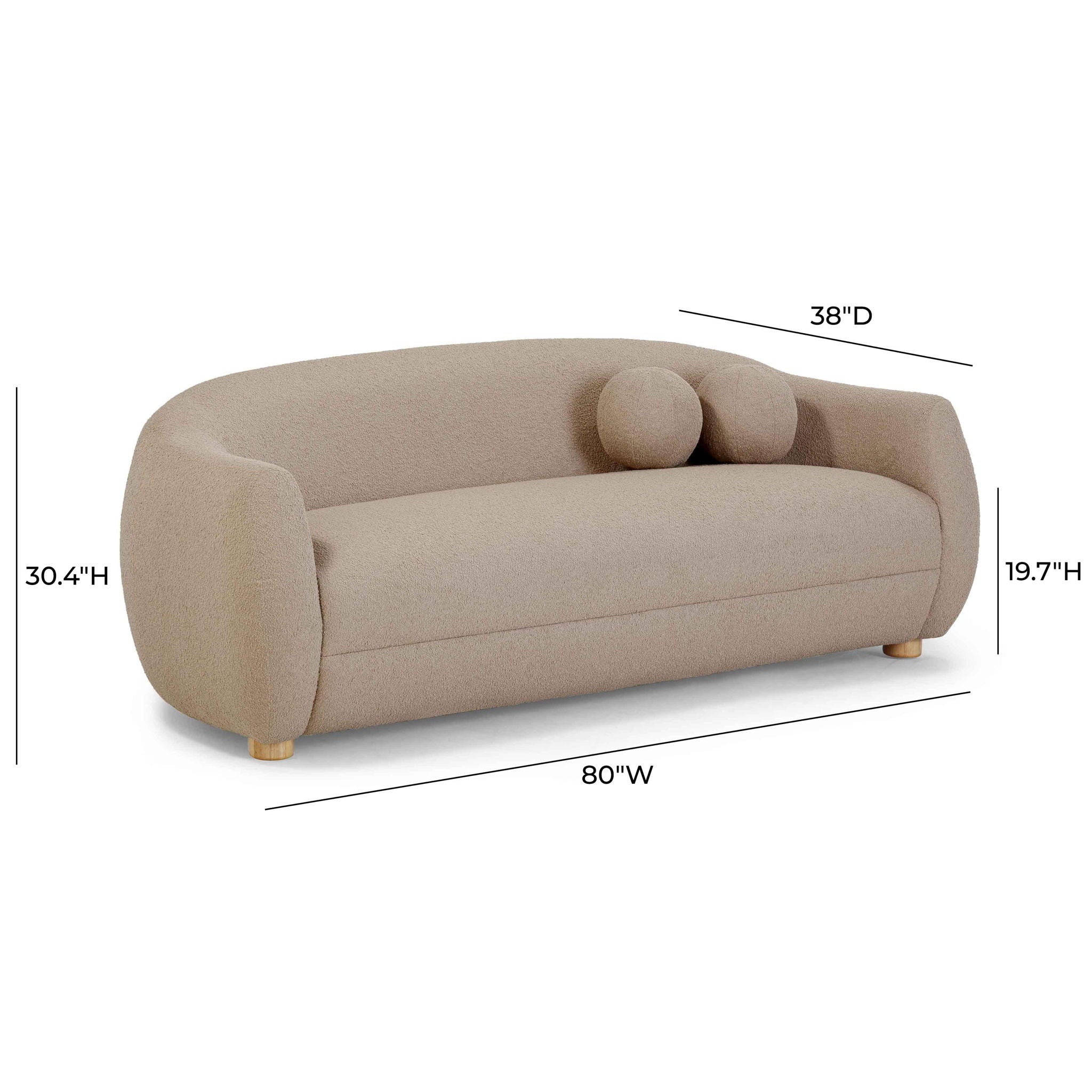 Judy - Boucle Sofa