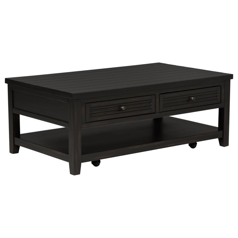 Concord - Coffee And End Table Set Distressed