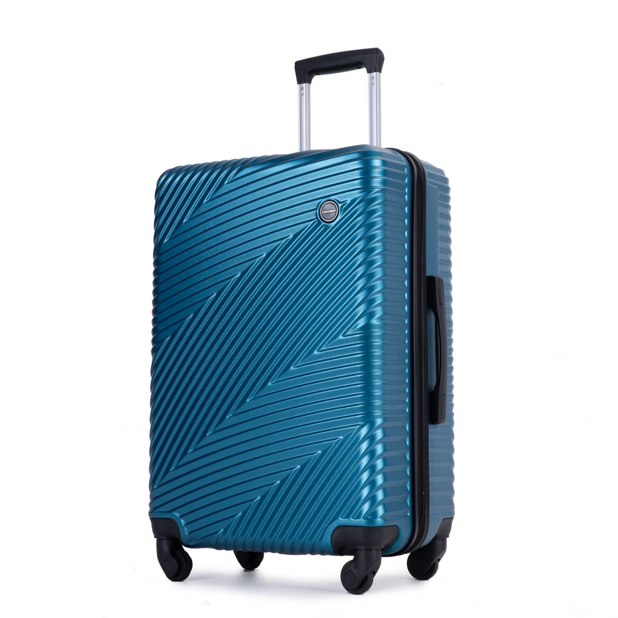 3 Piece Luggage Sets Lightweight Suitcase With Two Hooks, Spinner Wheels,