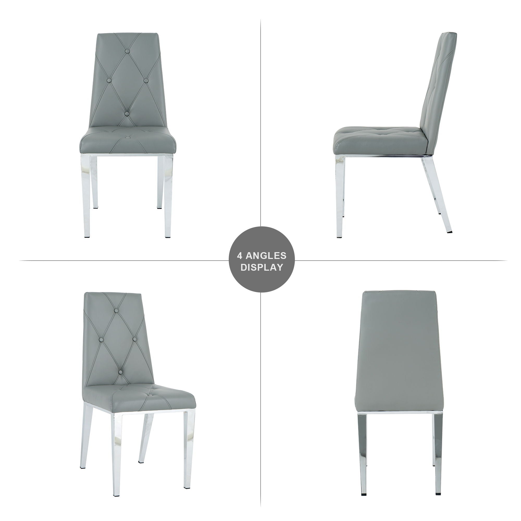 Modern Light Luxury Dining Chair (Set of 2)