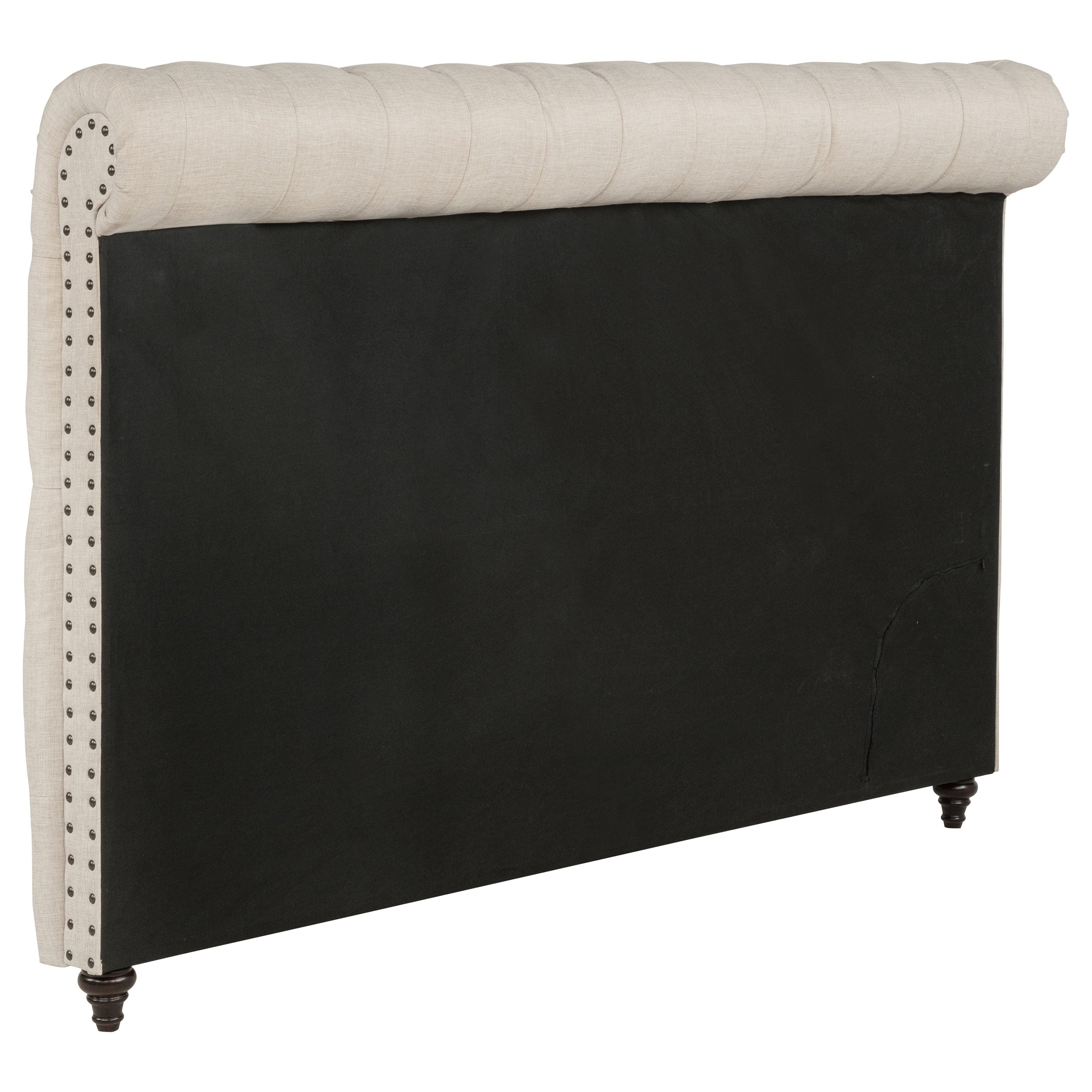 Devon 57-inch Upholstered Full Headboard Beige-CoasterEssence