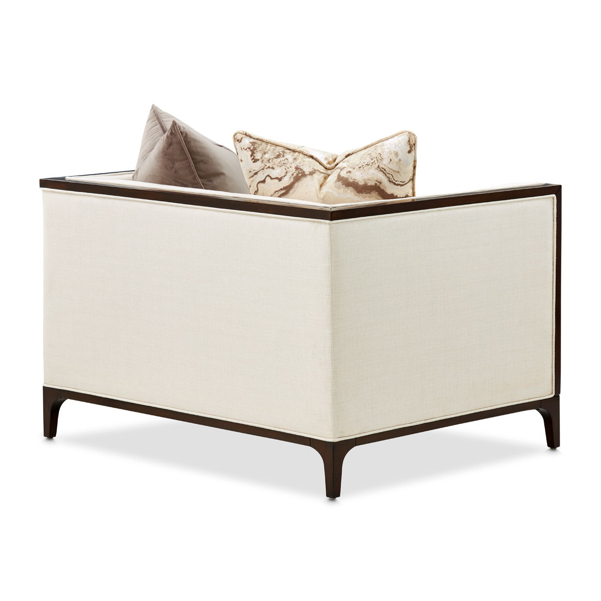 Belmont Place - Matching Chair - Cream / Espresso