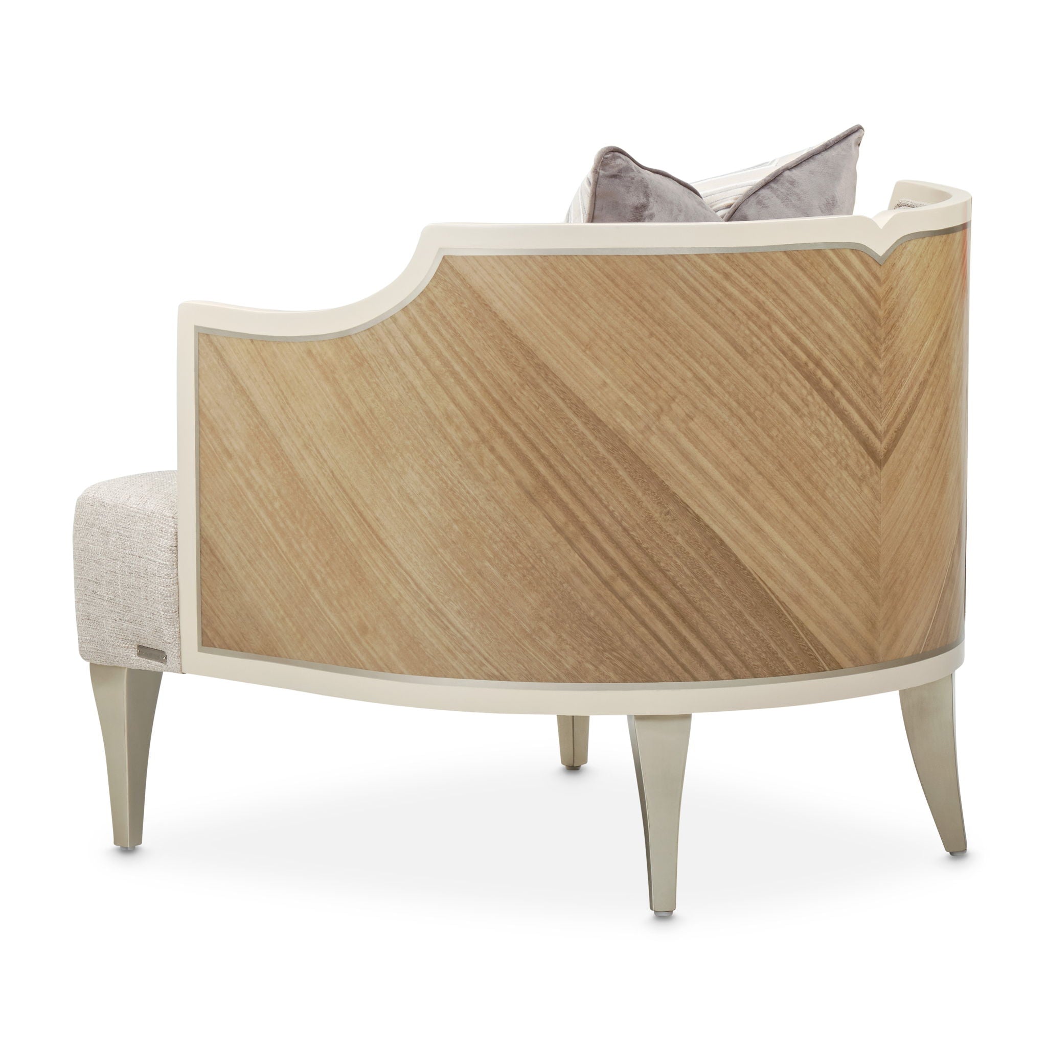 Camden Court - Accent Chair - Flax / Pearl