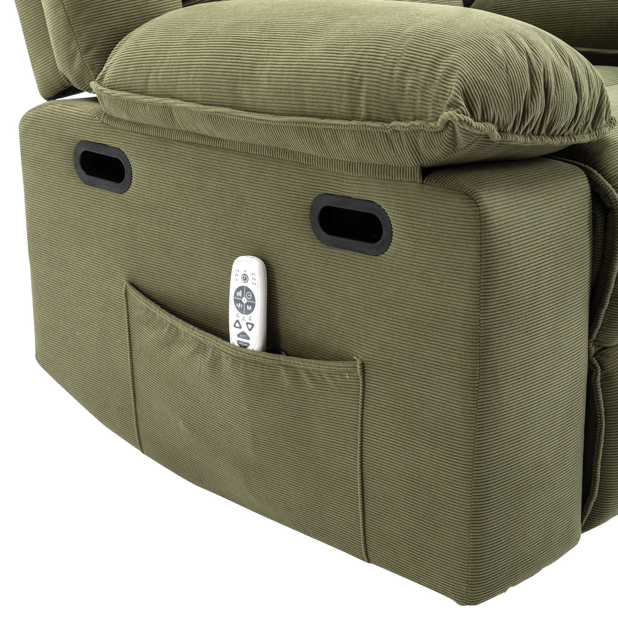 Massage Recliner Power Lift Chair With Adjustable Massage And Heating Function