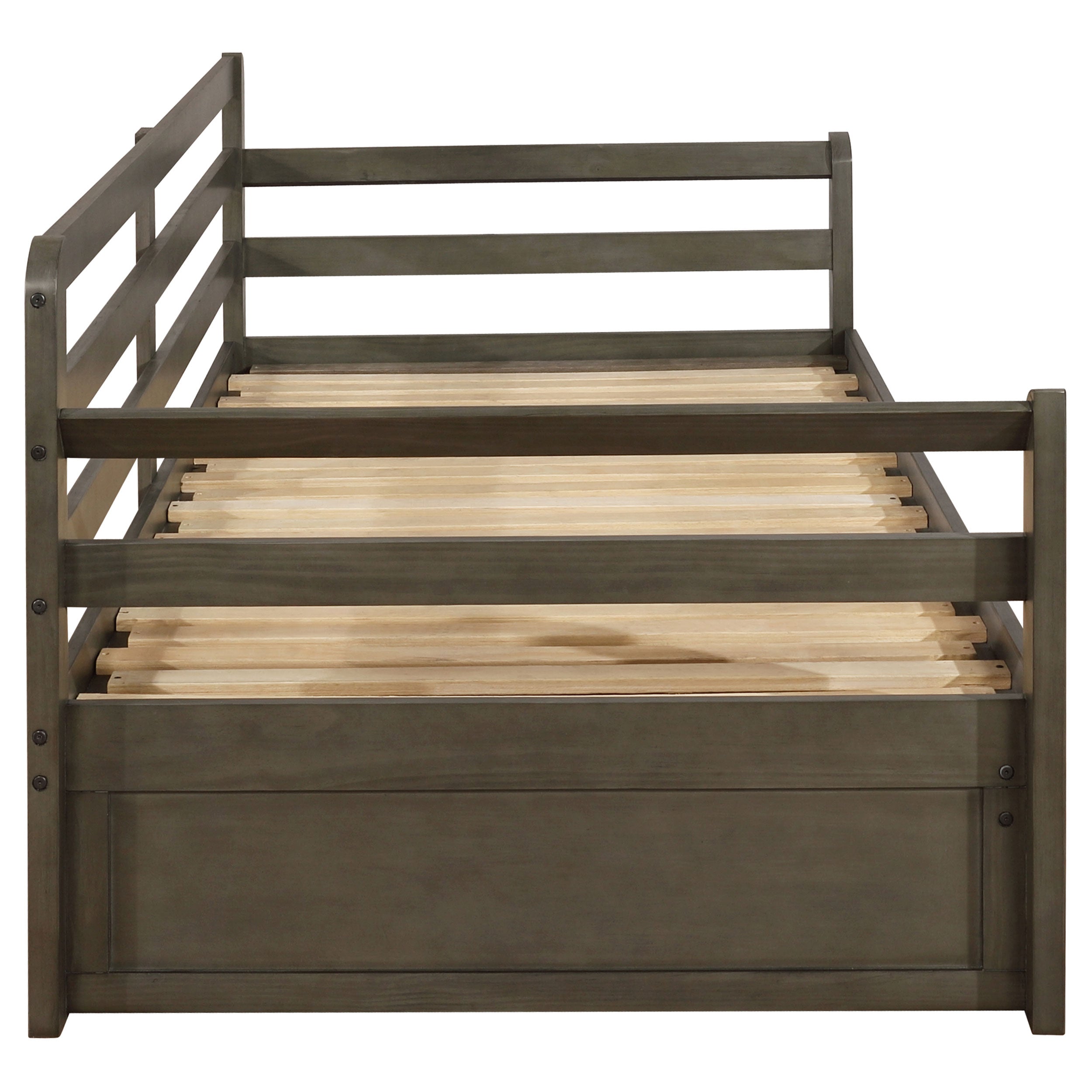 Sorrento 2-drawer Twin XL Daybed with Extension Trundle Grey-CoasterEssence