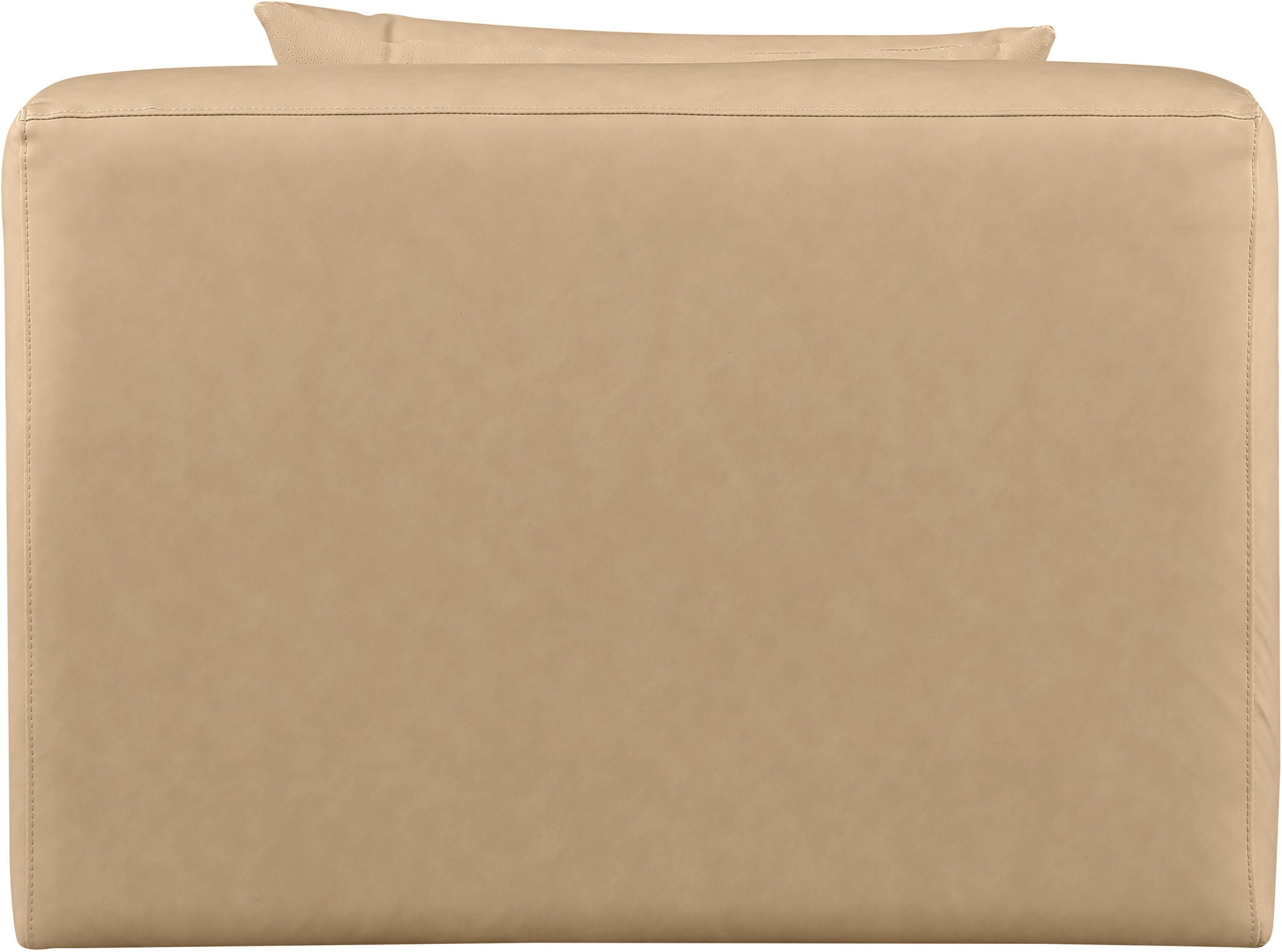 Cube - Armless Chair - Tan