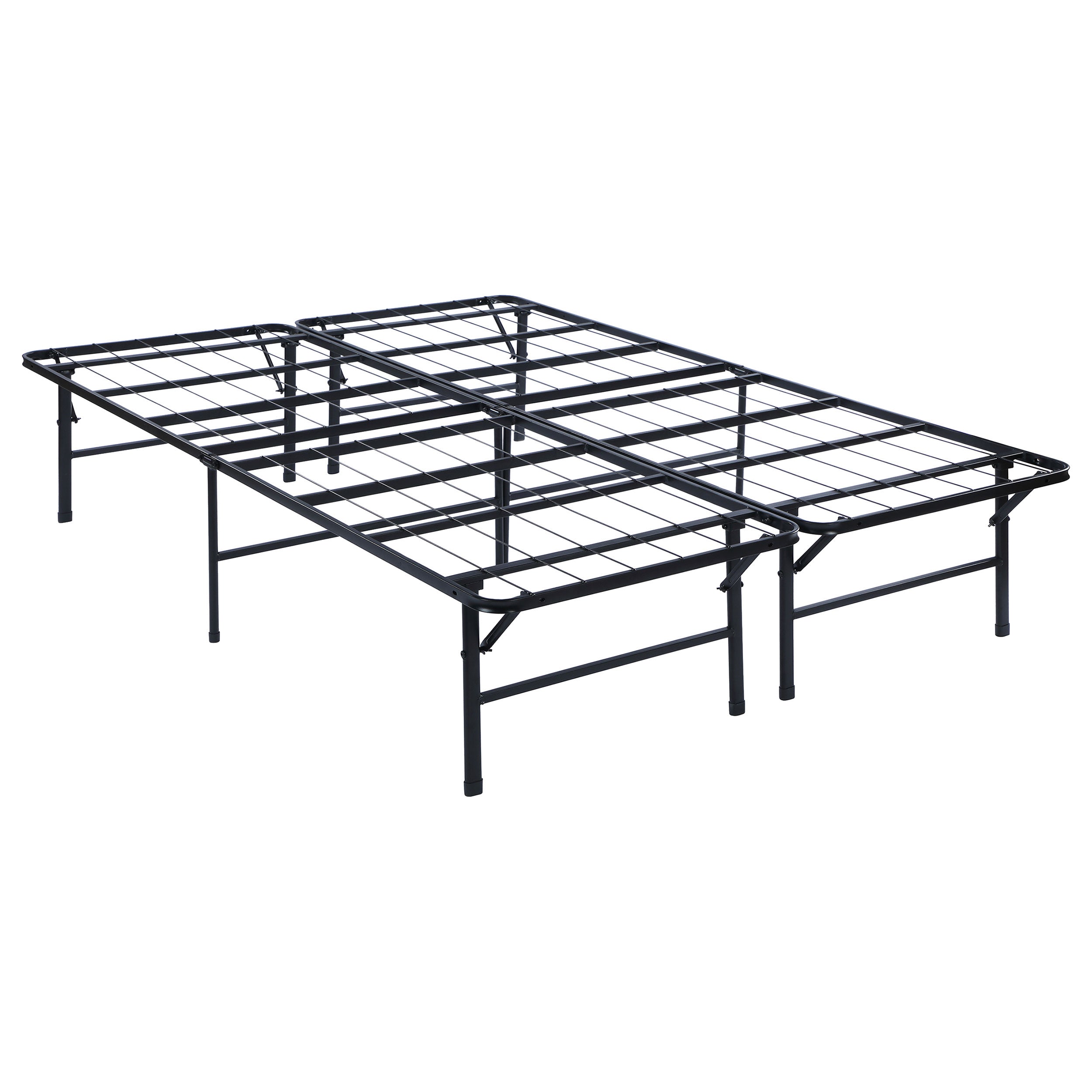 Mabel Metal Full Mattress Support Platform Bed Black-CoasterEveryday