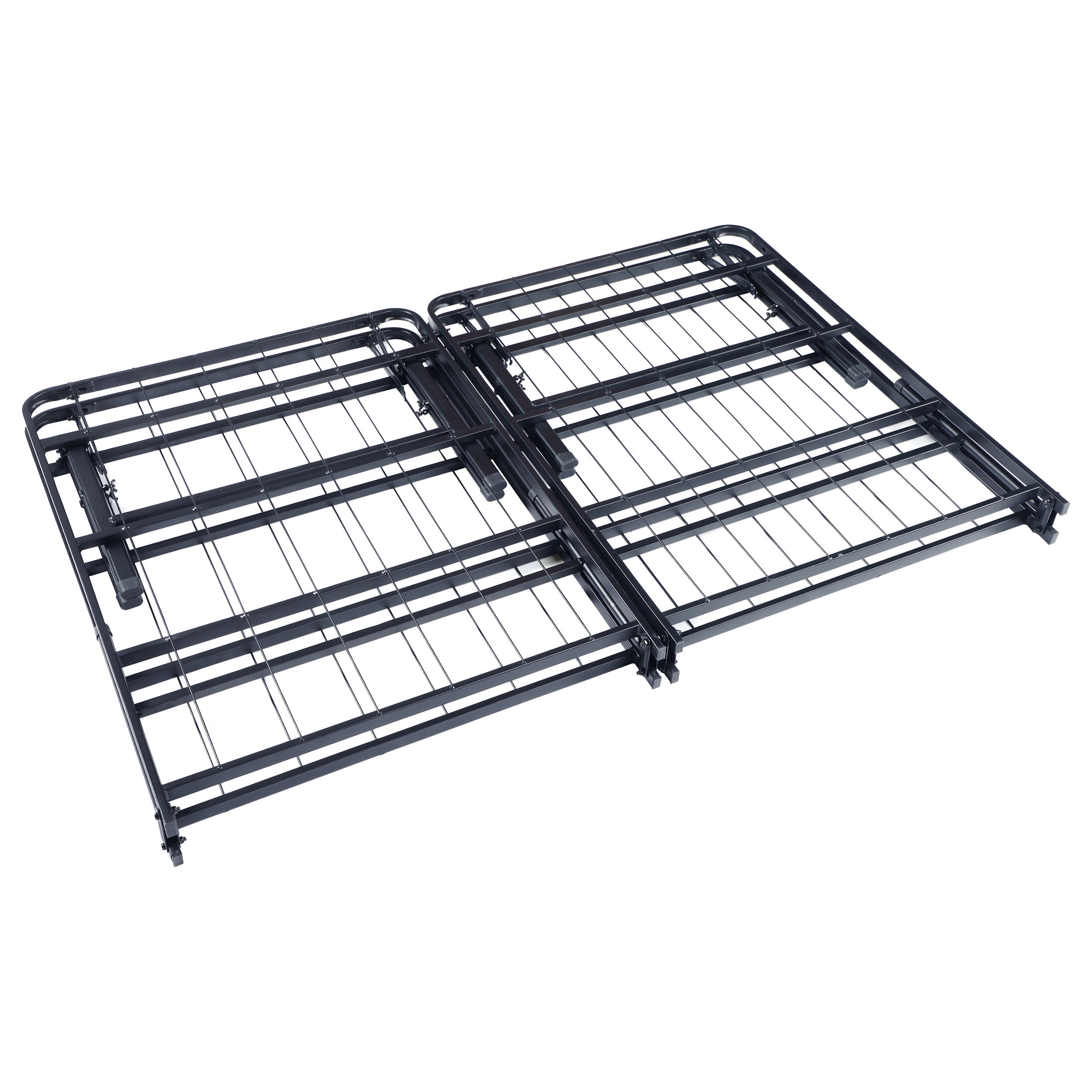 Mabel Metal Eastern King Mattress Support Platform Bed Black-CoasterEveryday