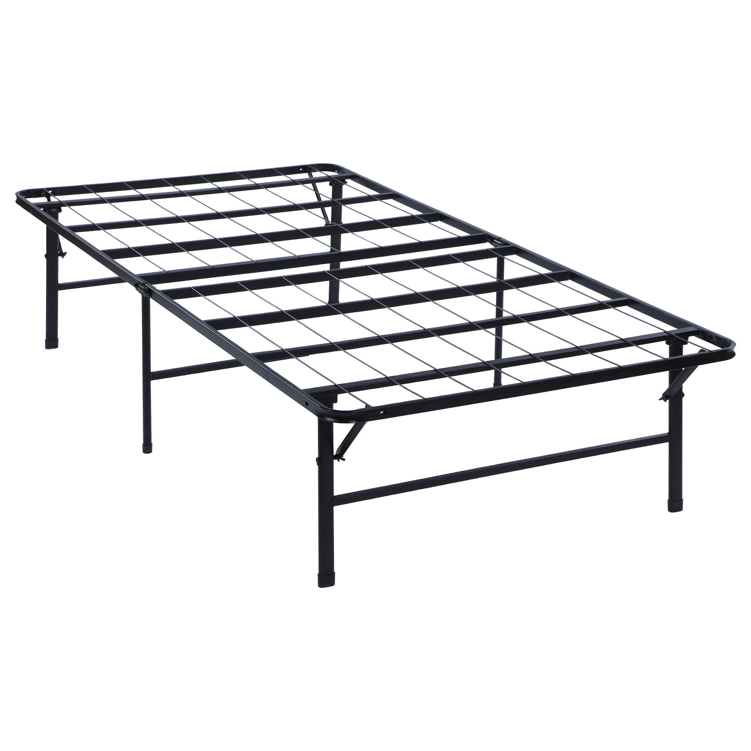 Mabel Metal Twin Mattress Support Platform Bed Black-CoasterEveryday