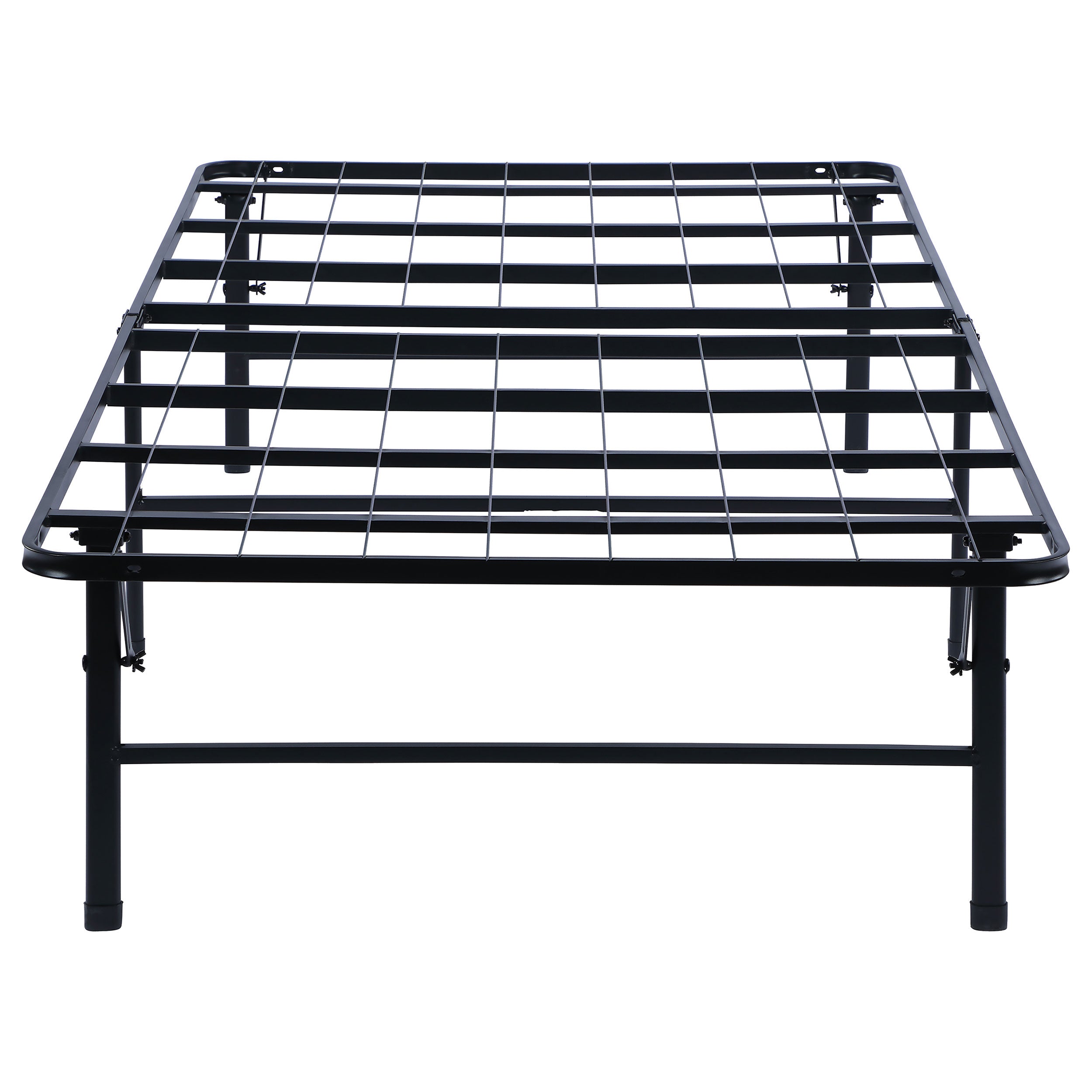 Mabel Metal Twin Mattress Support Platform Bed Black-CoasterEveryday