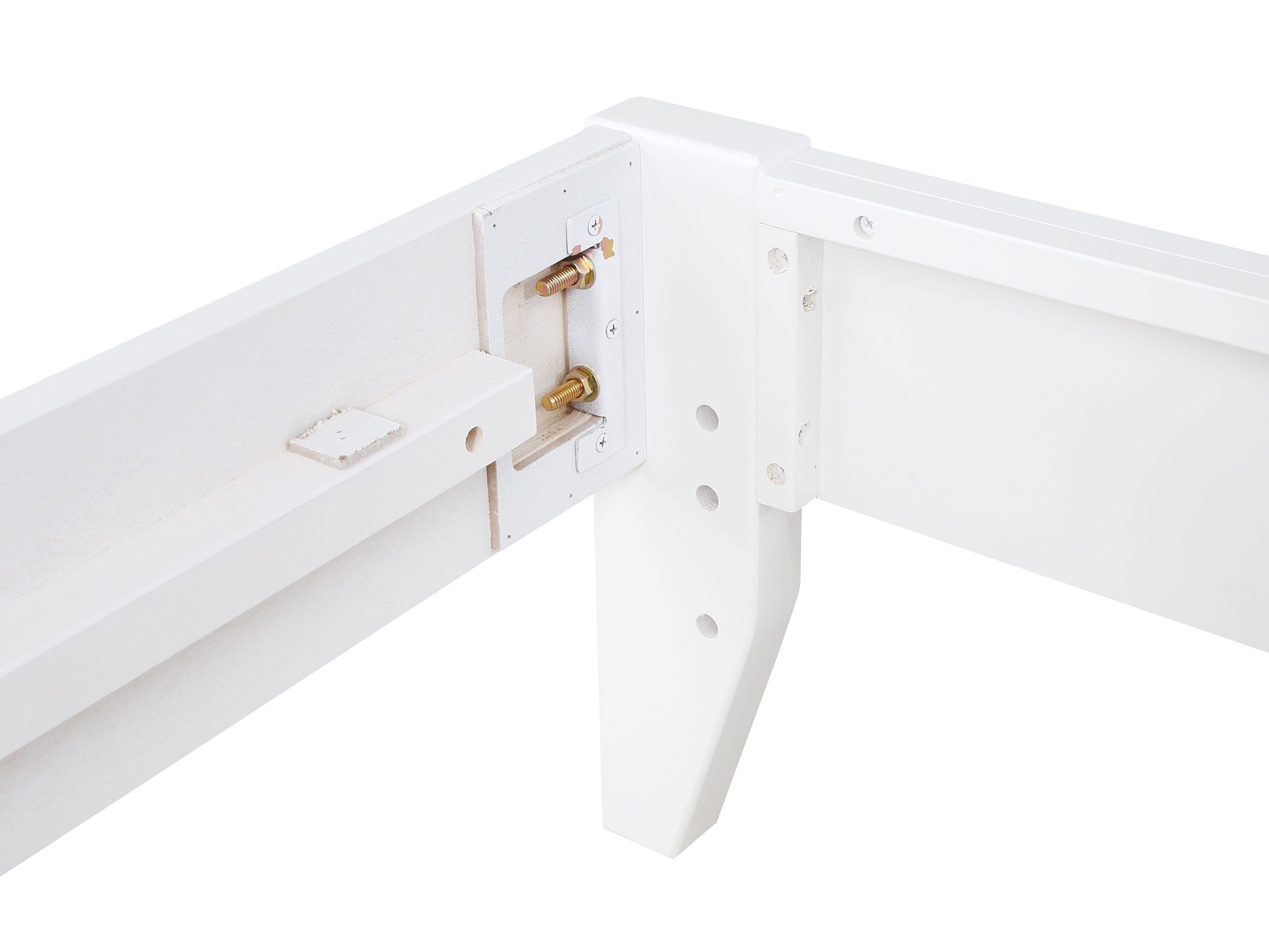 Hounslow Queen Universal Platform Bed White-CoasterEveryday