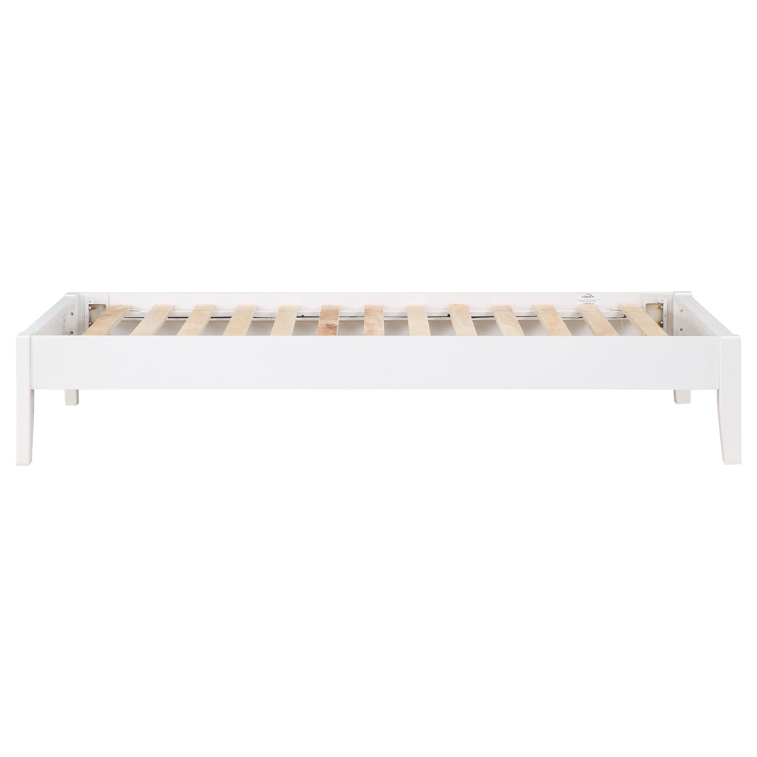 Hounslow Twin Universal Platform Bed White-CoasterEveryday