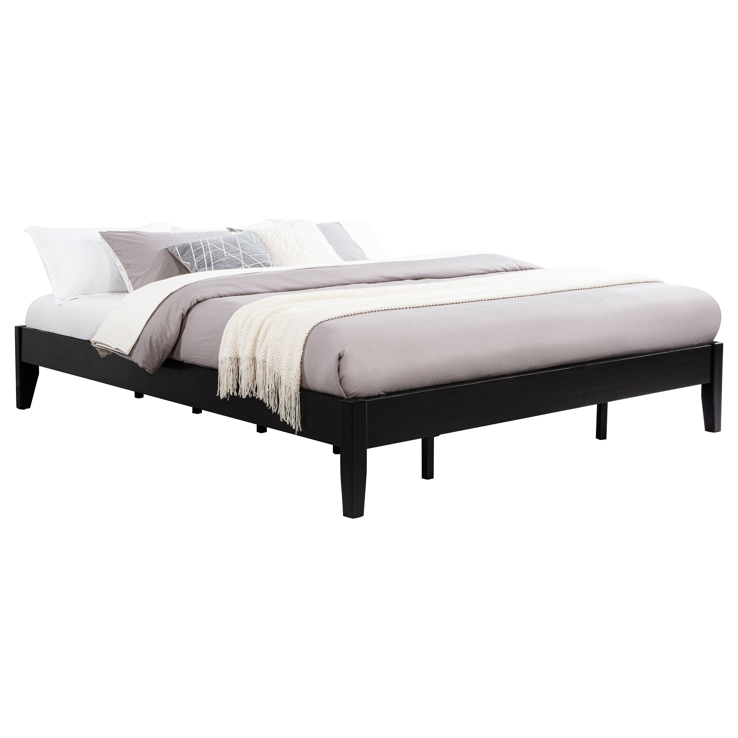 Hounslow Eastern King Universal Platform Bed Black-CoasterEveryday