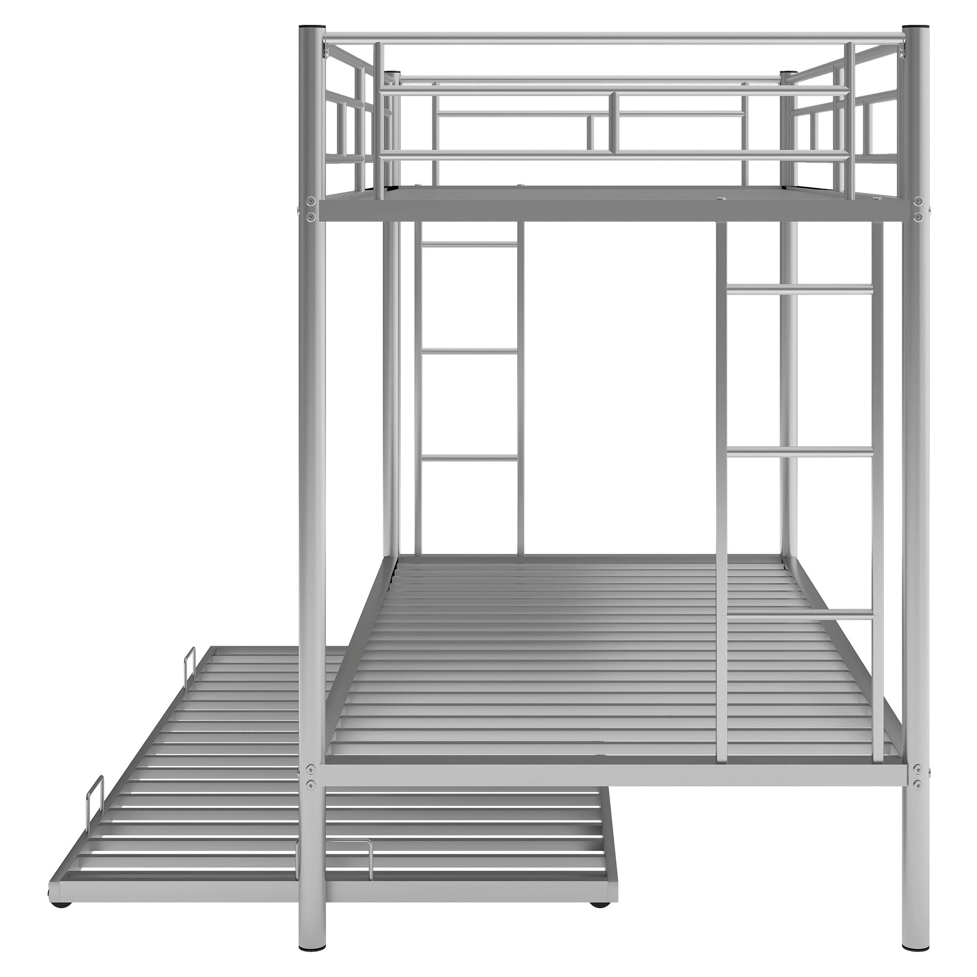 Twin Over Twin Bunk Bed With Trundle