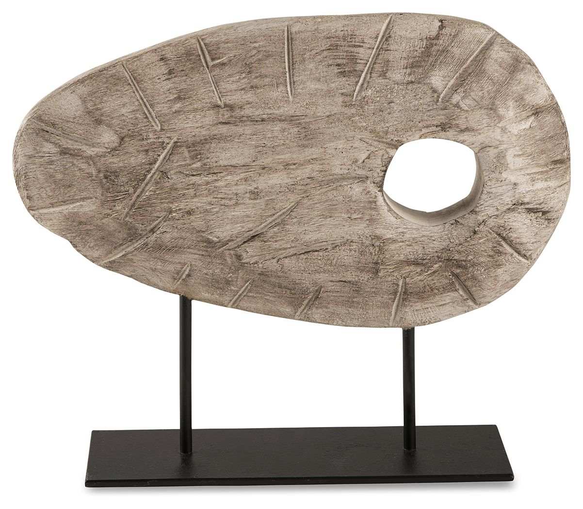Dashburn - Sculpture - Antique White / Black - Best Buy Furniture