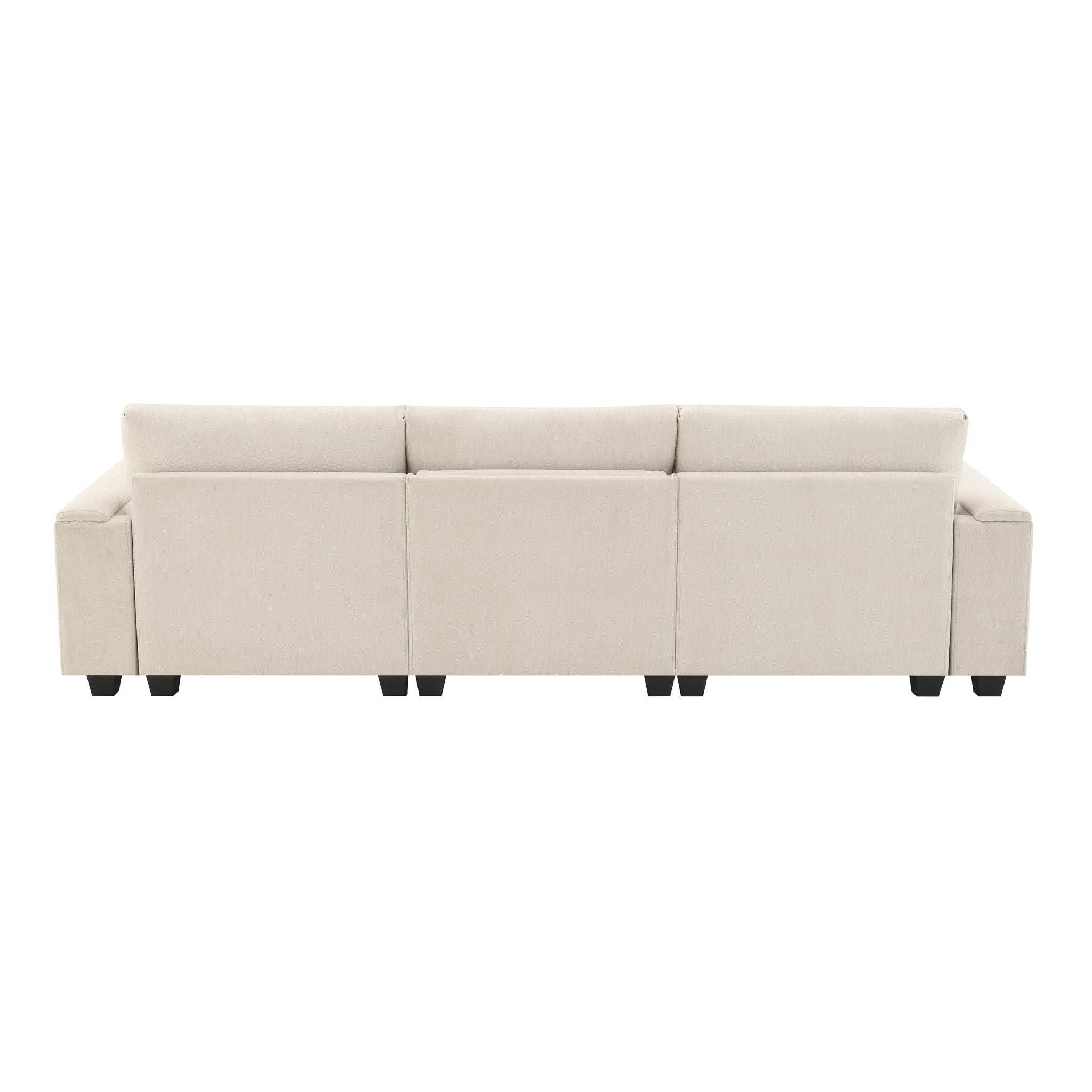 Sectional With Bluetooth Speaker Comfy Cloud Couch Set With Drop Down Table Cup Holders, USB Charger Storage Armrest Wide Seat Sofa - Best Buy Furniture