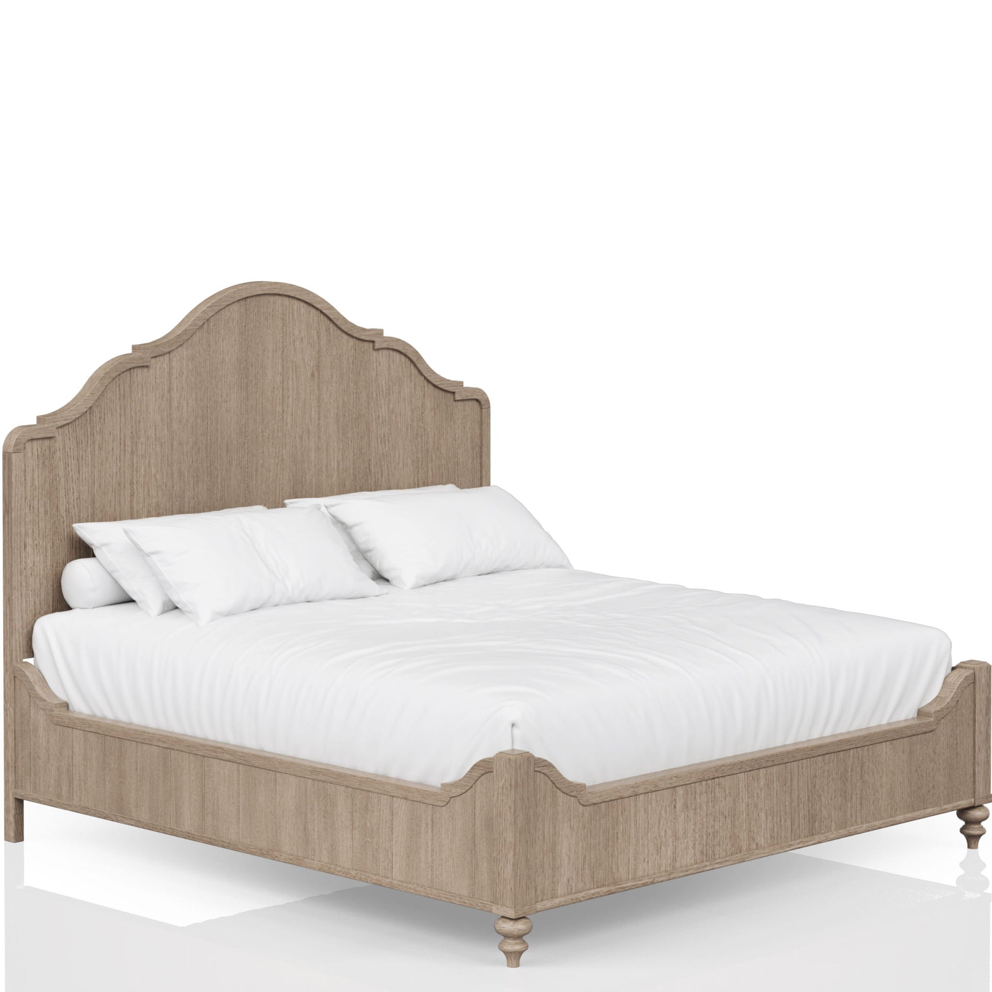 Elegant Design Panel Bed With Transitional Casual Design - Best Buy Furniture