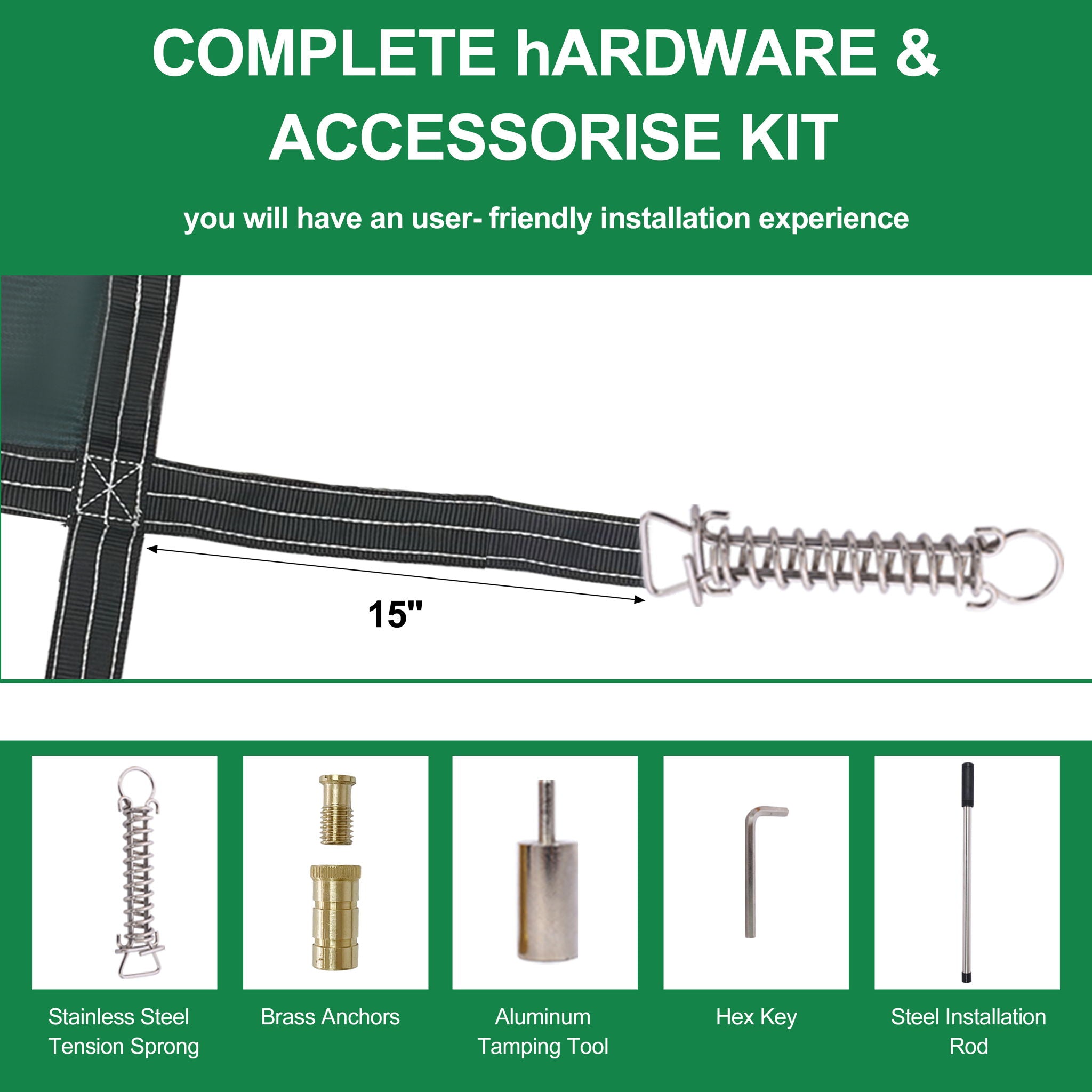 16 X 32 Ft Inground Pool Safety Cover, Rectangle