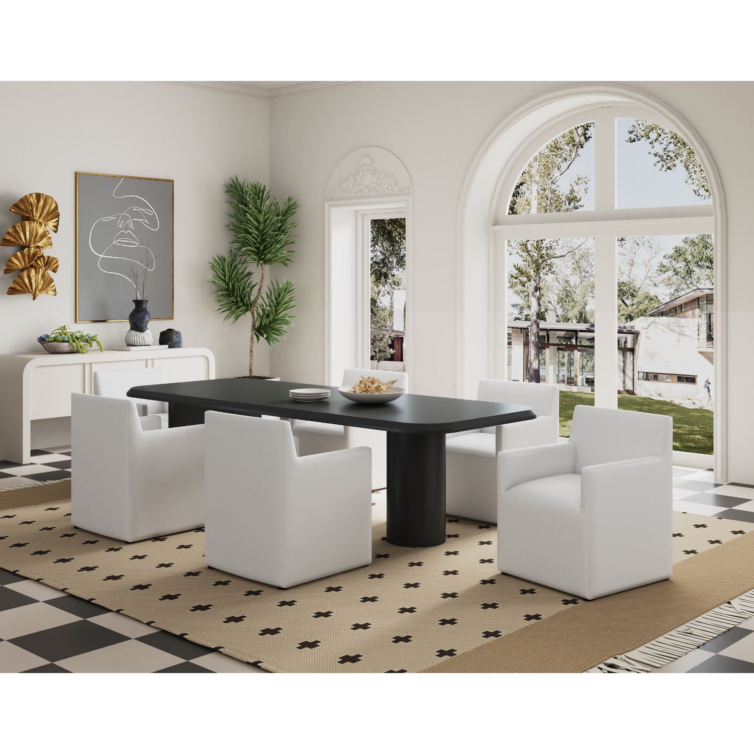 Anna - Square Armchair