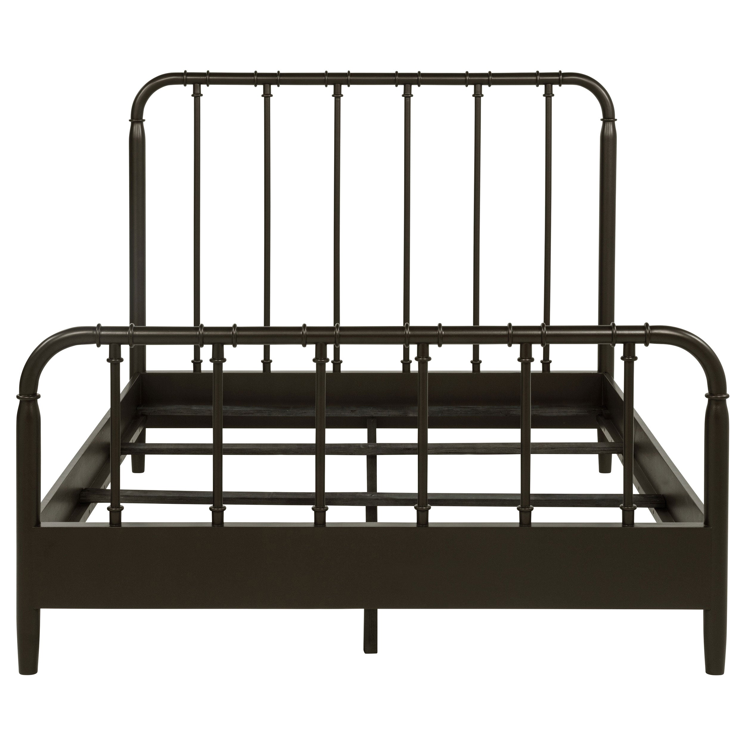 Rocco All Wood Water Pipe Open Frame Full Bed Dark Bronze-