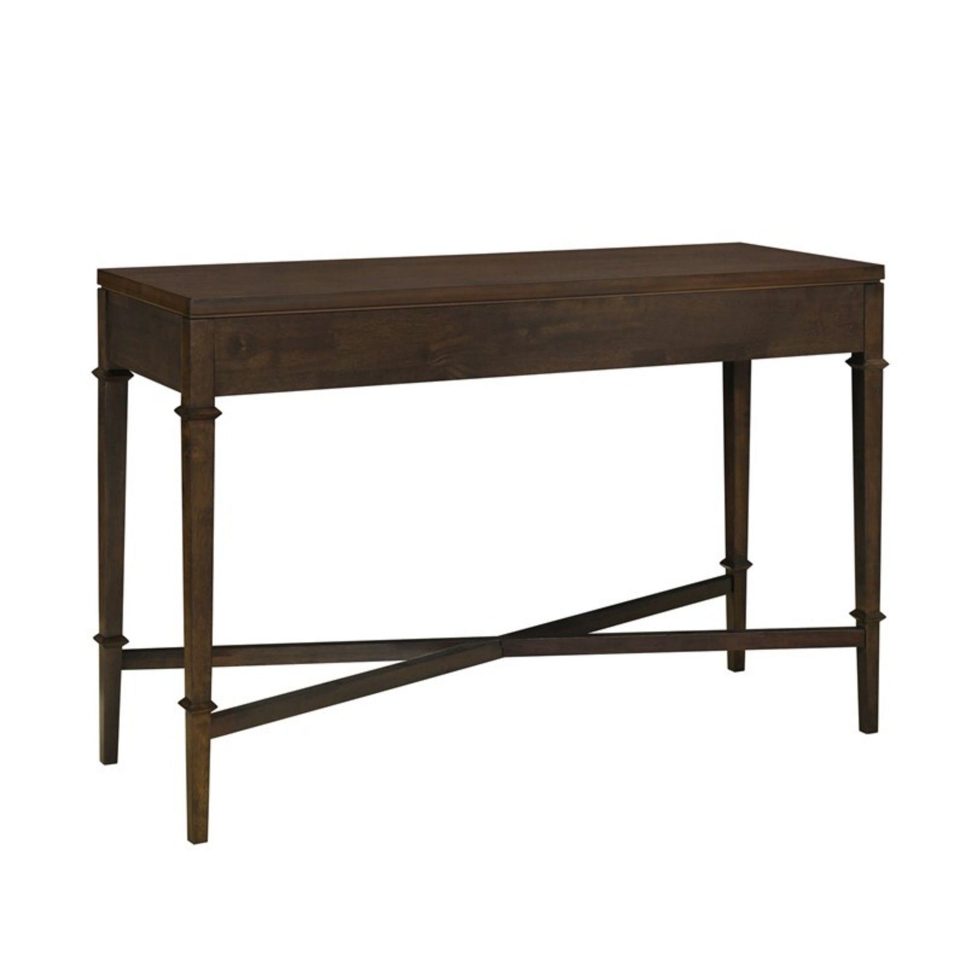 Fluted - 2 Drawer Storage Console Table - Brown - Best Buy Furniture