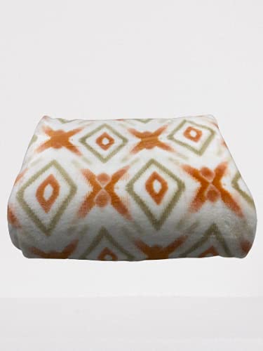 PlushElegance by Decor&More Extra Soft Oversized Throw Blanket (50" x 70") - Idris Geometric - Best Buy Furniture
