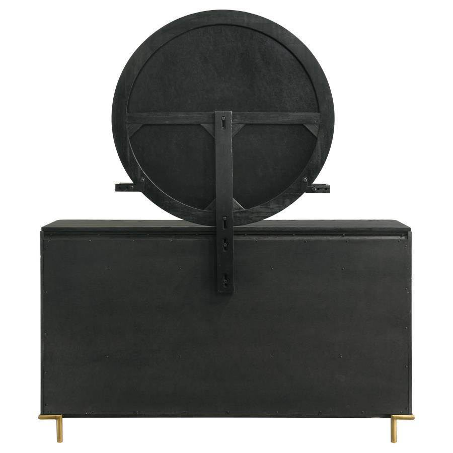 Arini - 8-Drawer Bedroom Dresser With Mirror