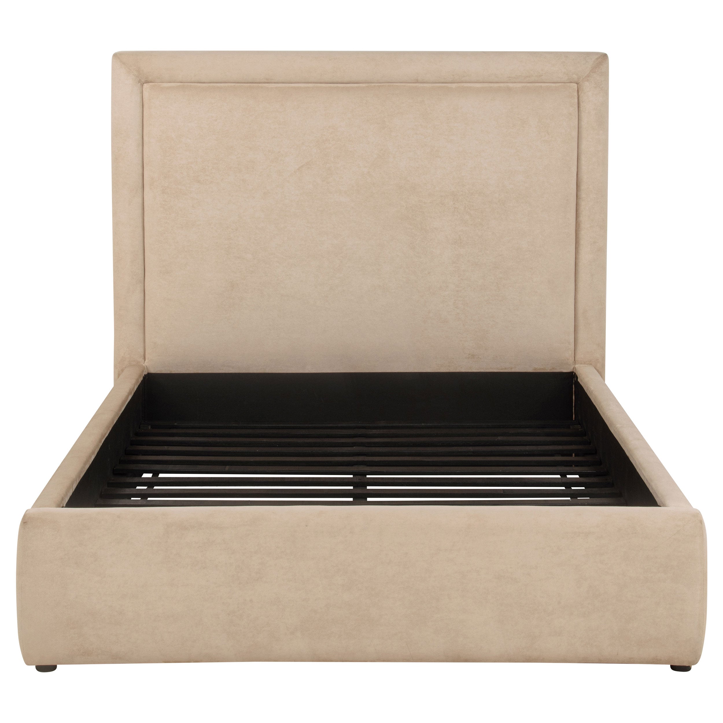 Lawson 54-inch Upholstered Full Platform Bed Light Saddle-
