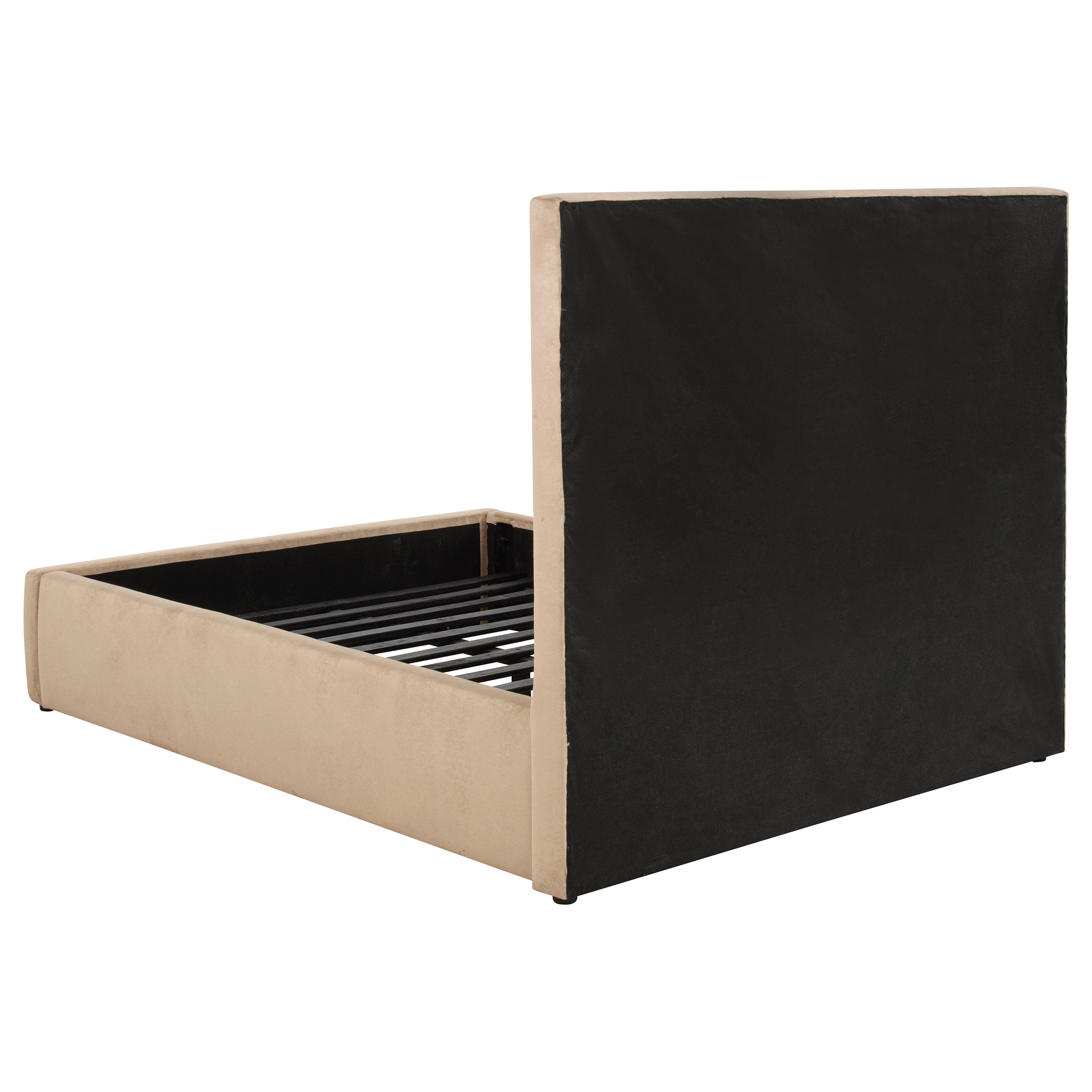 Lawson 54-inch Upholstered Full Platform Bed Light Saddle-
