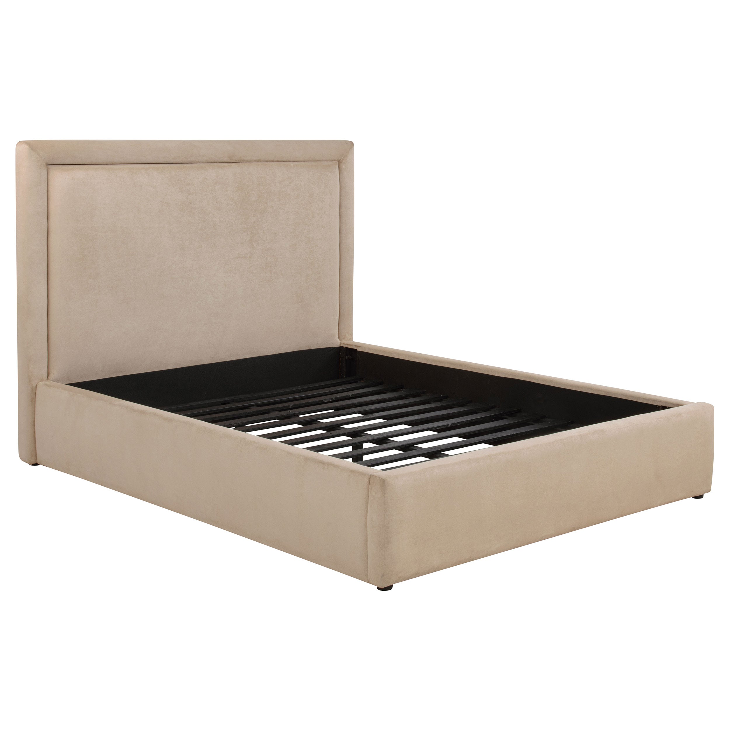 Lawson 54-inch Upholstered Eastern King Platform Bed Saddle-