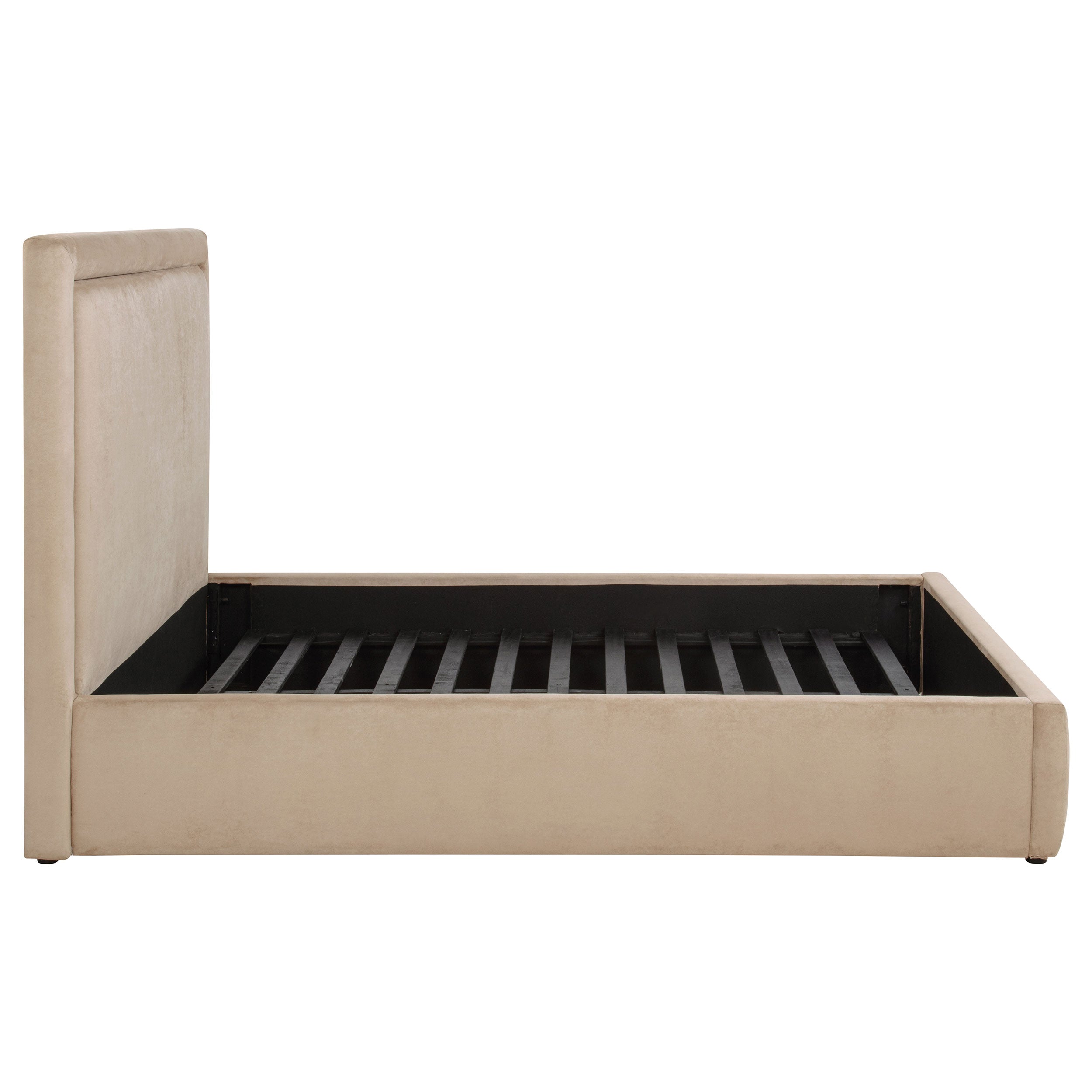 Lawson 54-inch Upholstered Eastern King Platform Bed Saddle-