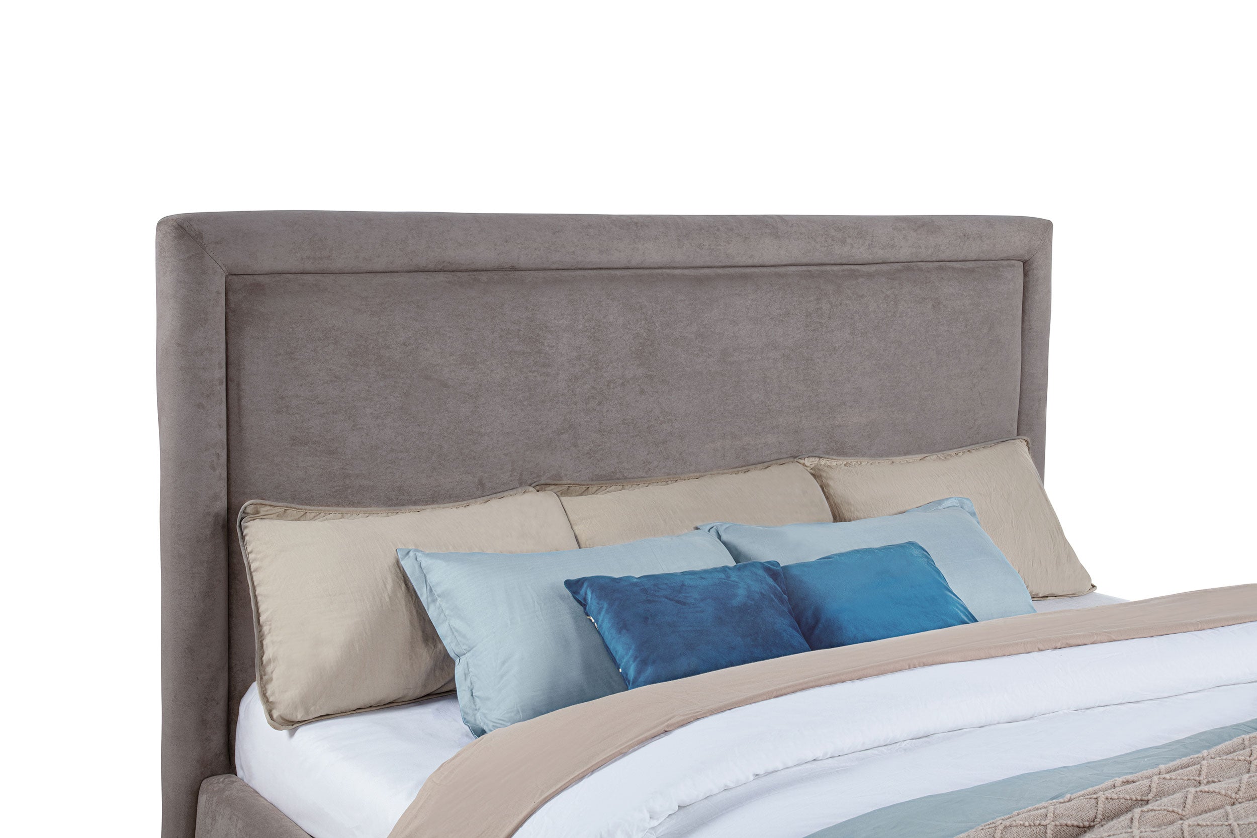 Lawson 54-inch Upholstered Eastern King Platform Bed Mushroom-