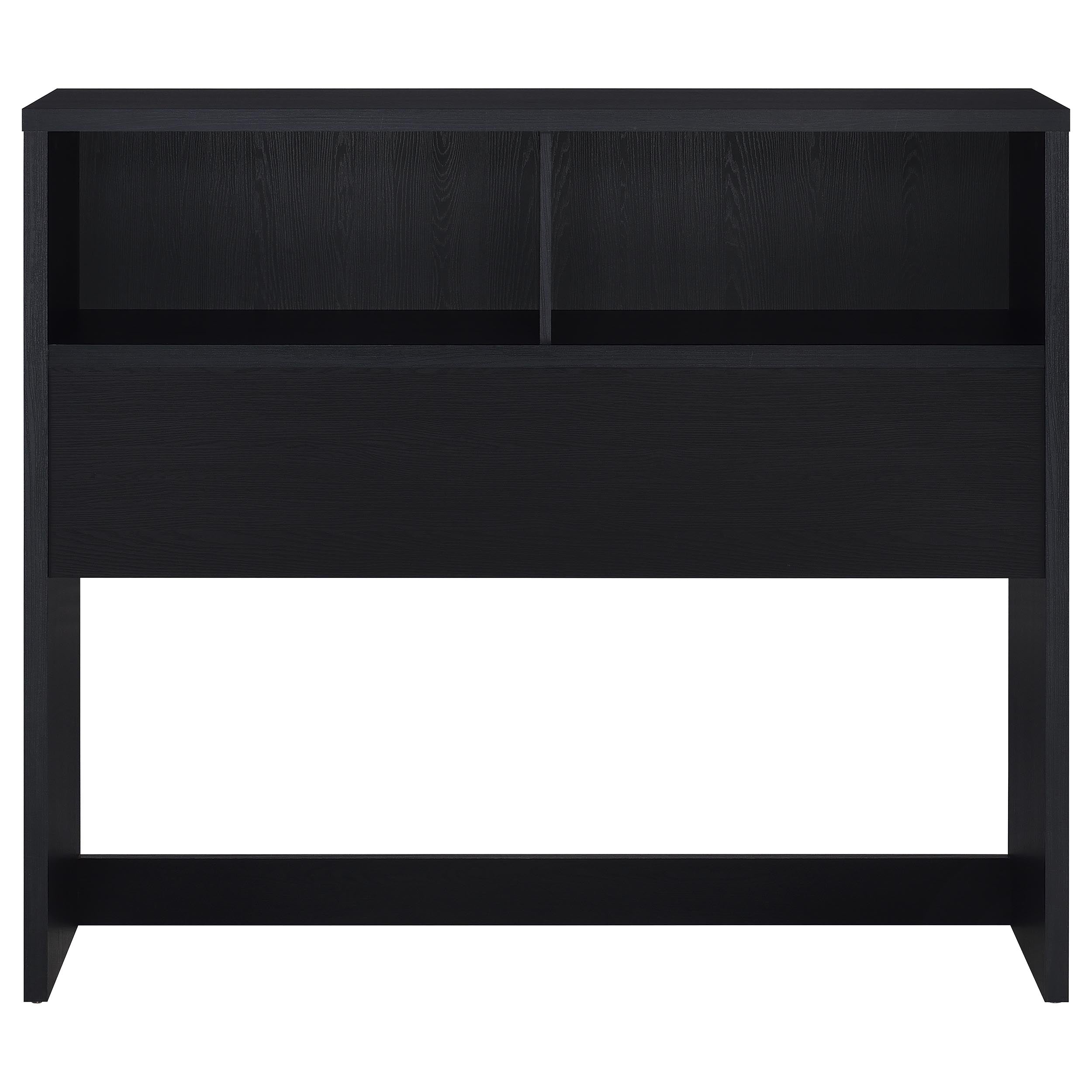 Westpark 49-inch Full Bookcase Headboard Black-