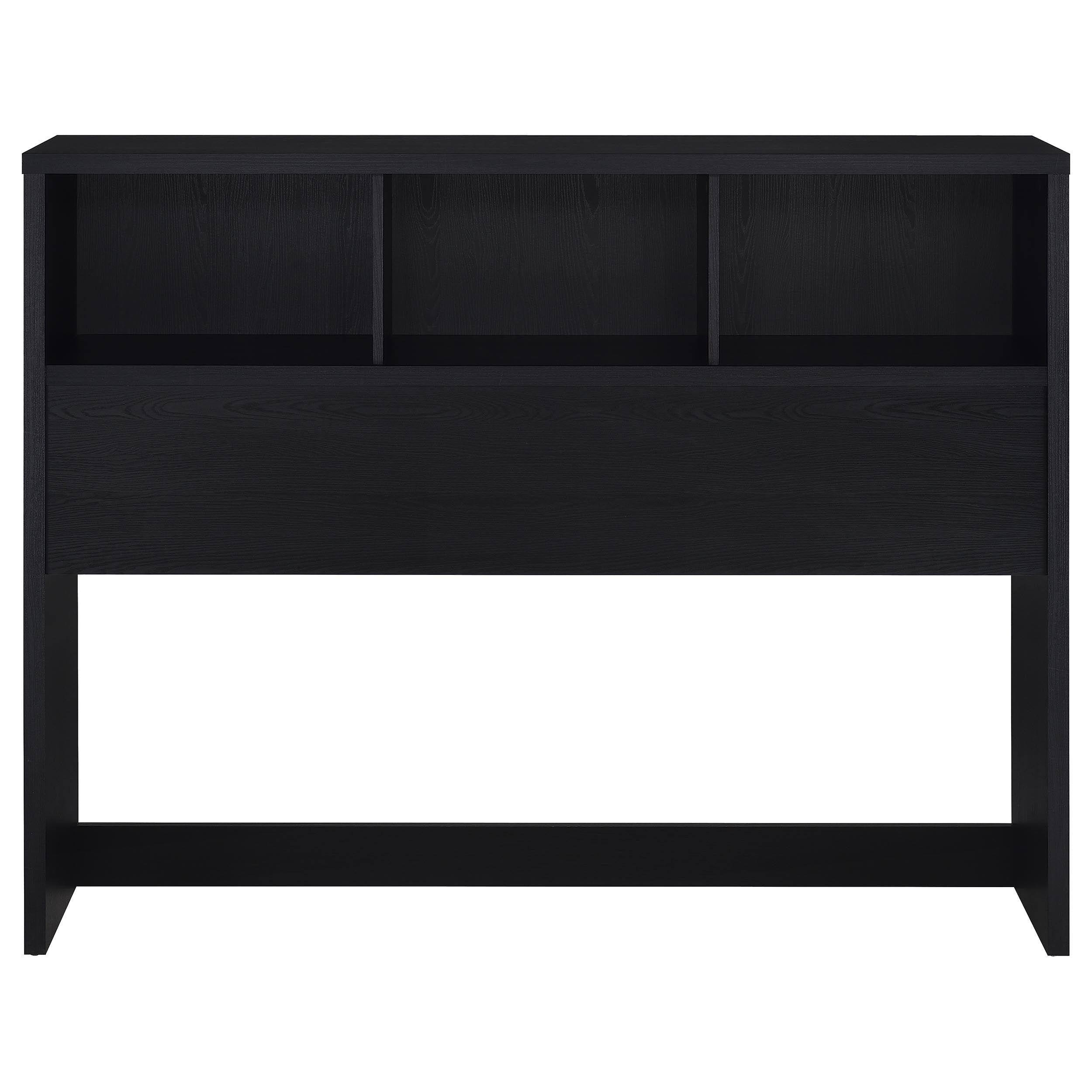 Westpark 49-inch Queen Bookcase Headboard Black-
