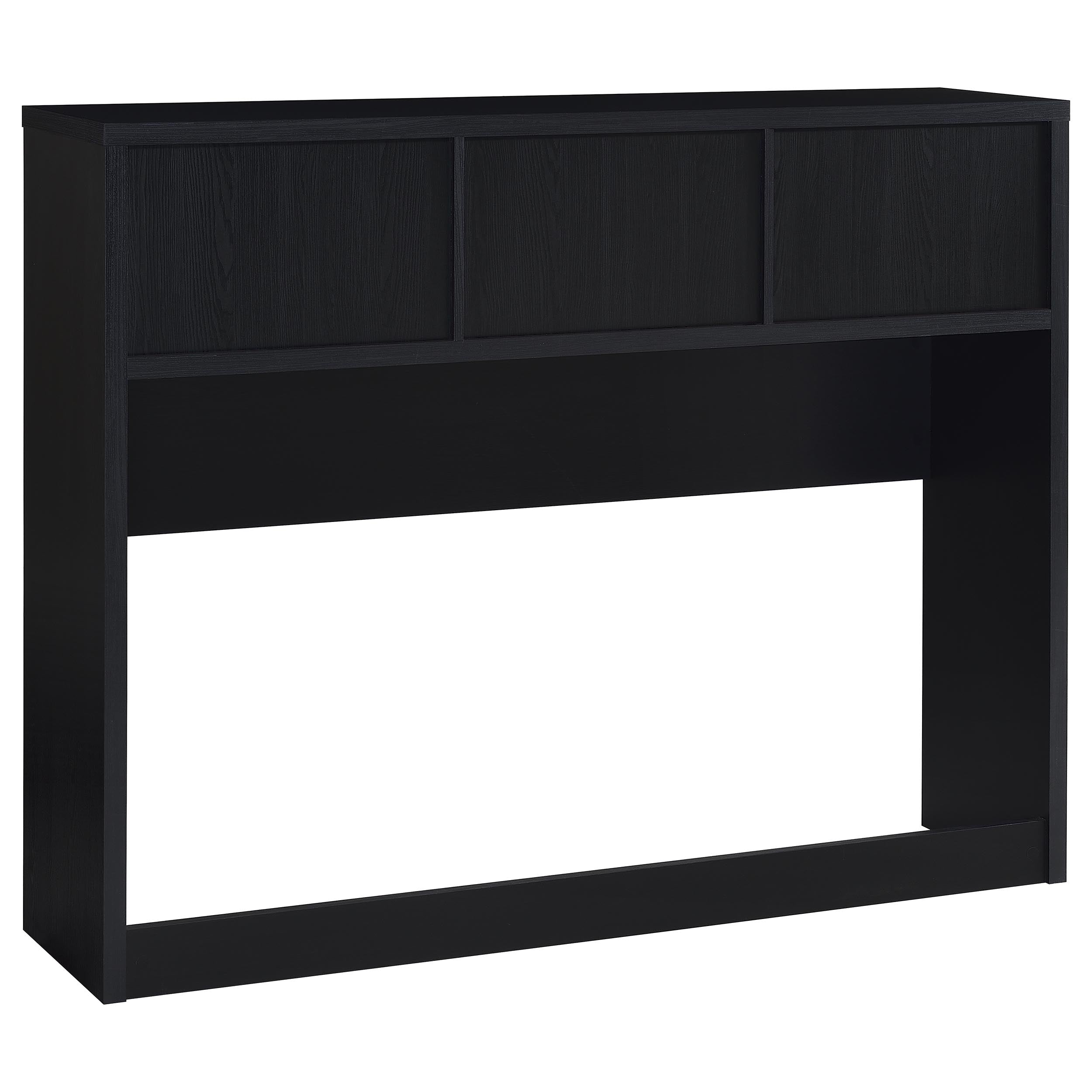 Westpark 49-inch Queen Bookcase Headboard Black-